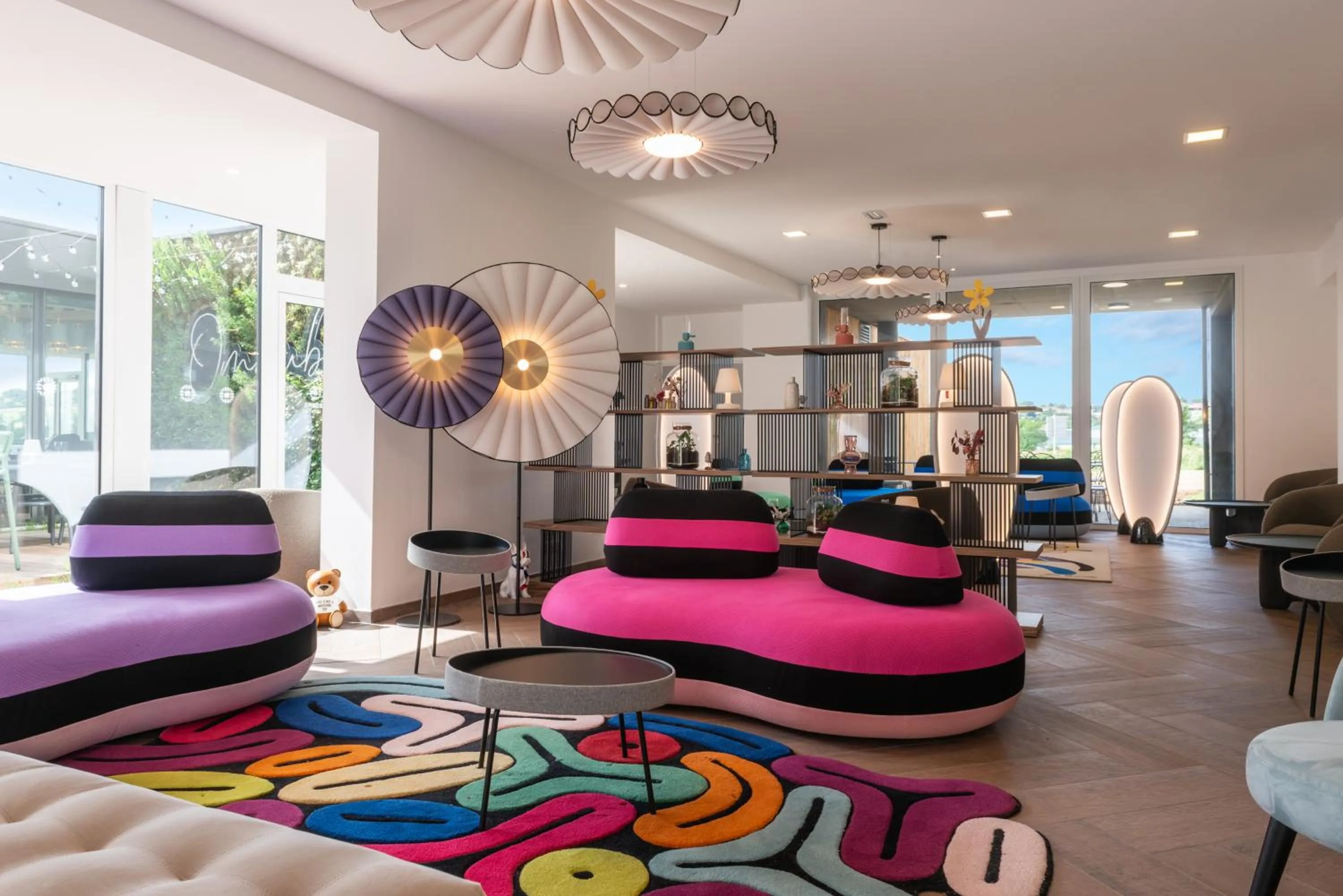 Living room in Hôtel Omnubo Collection