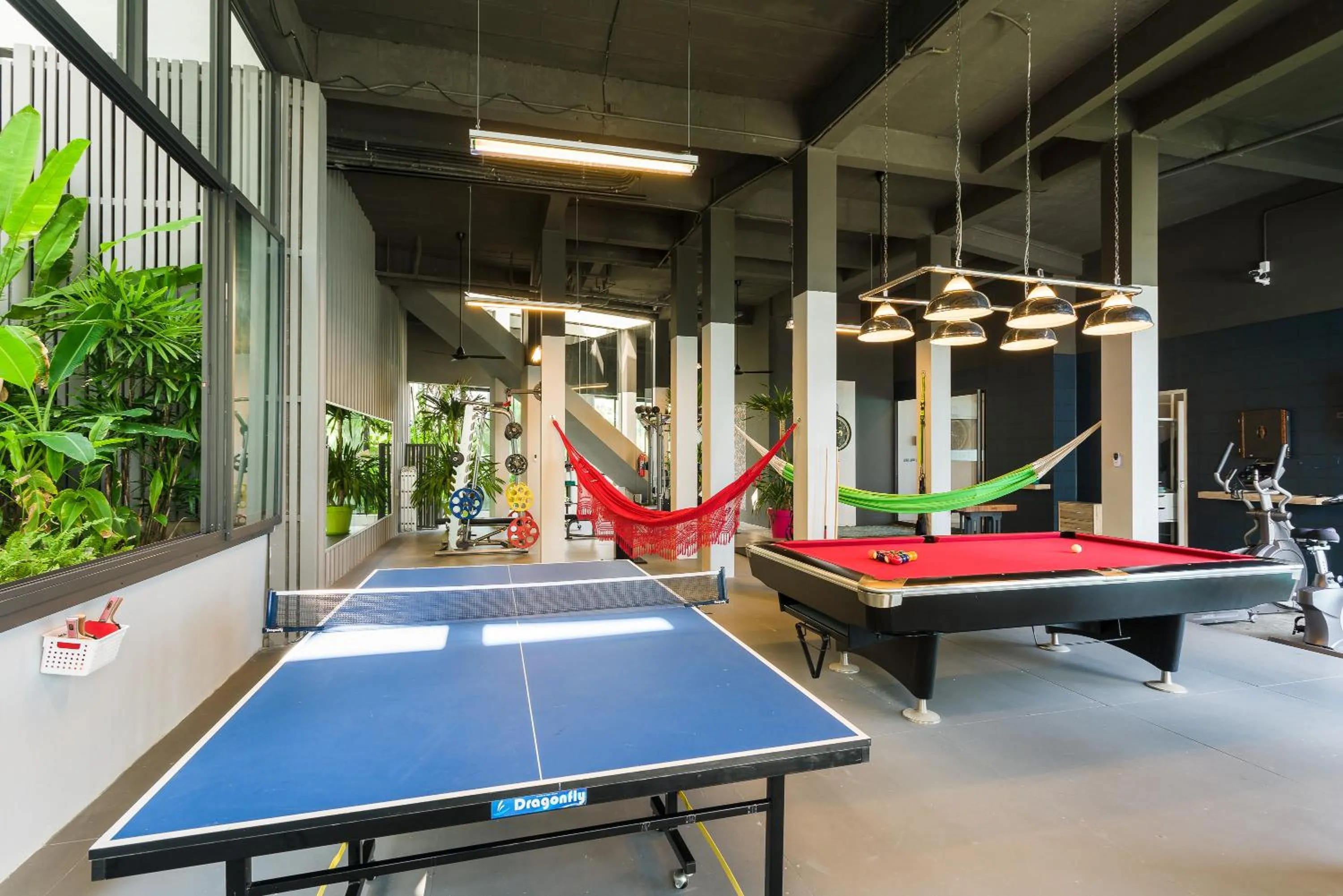 Table tennis in Sky Dream Villa Award Winning Sea View Villa