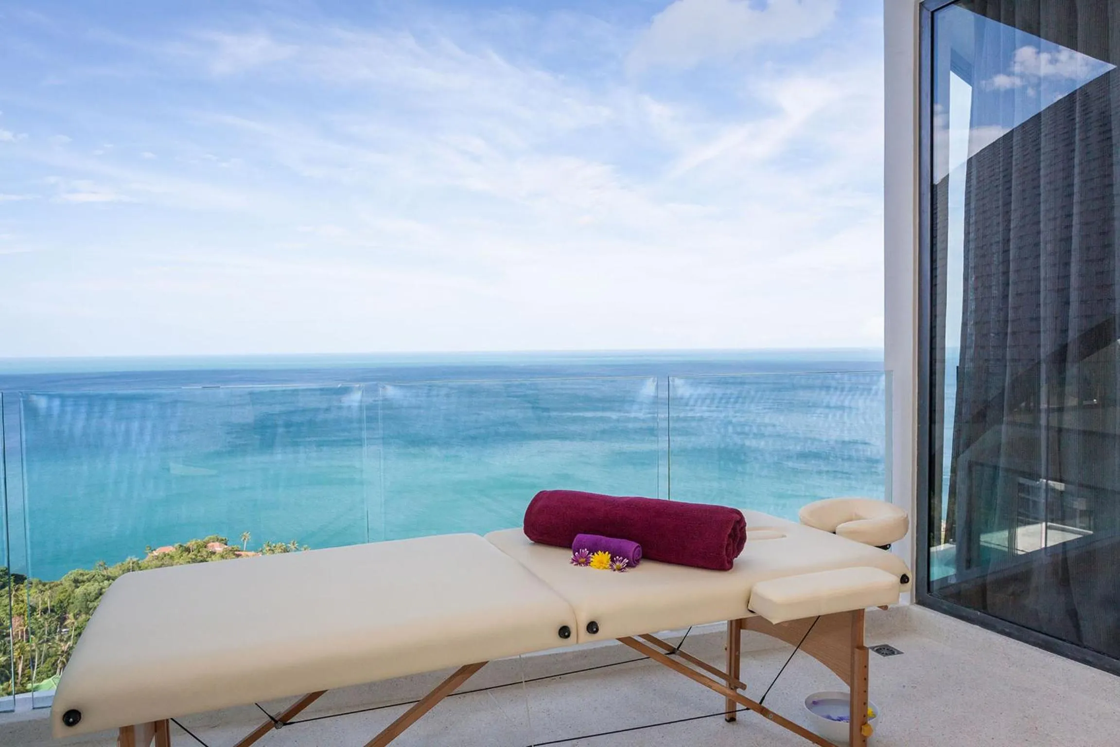 Massage in Sky Dream Villa Award Winning Sea View Villa