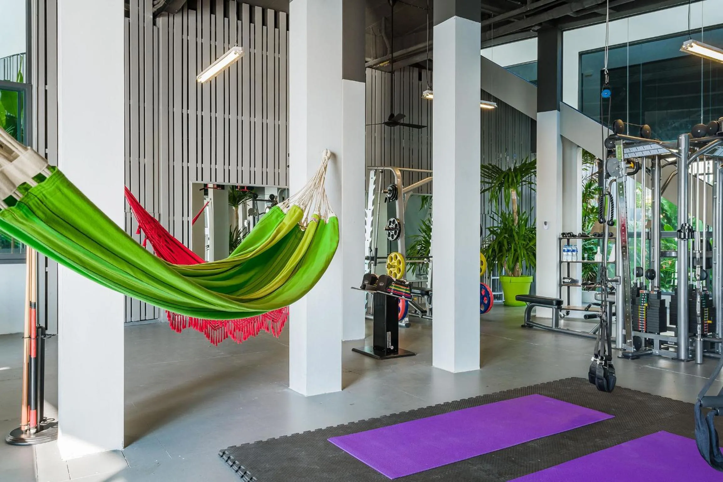 Fitness centre/facilities in Sky Dream Villa Award Winning Sea View Villa