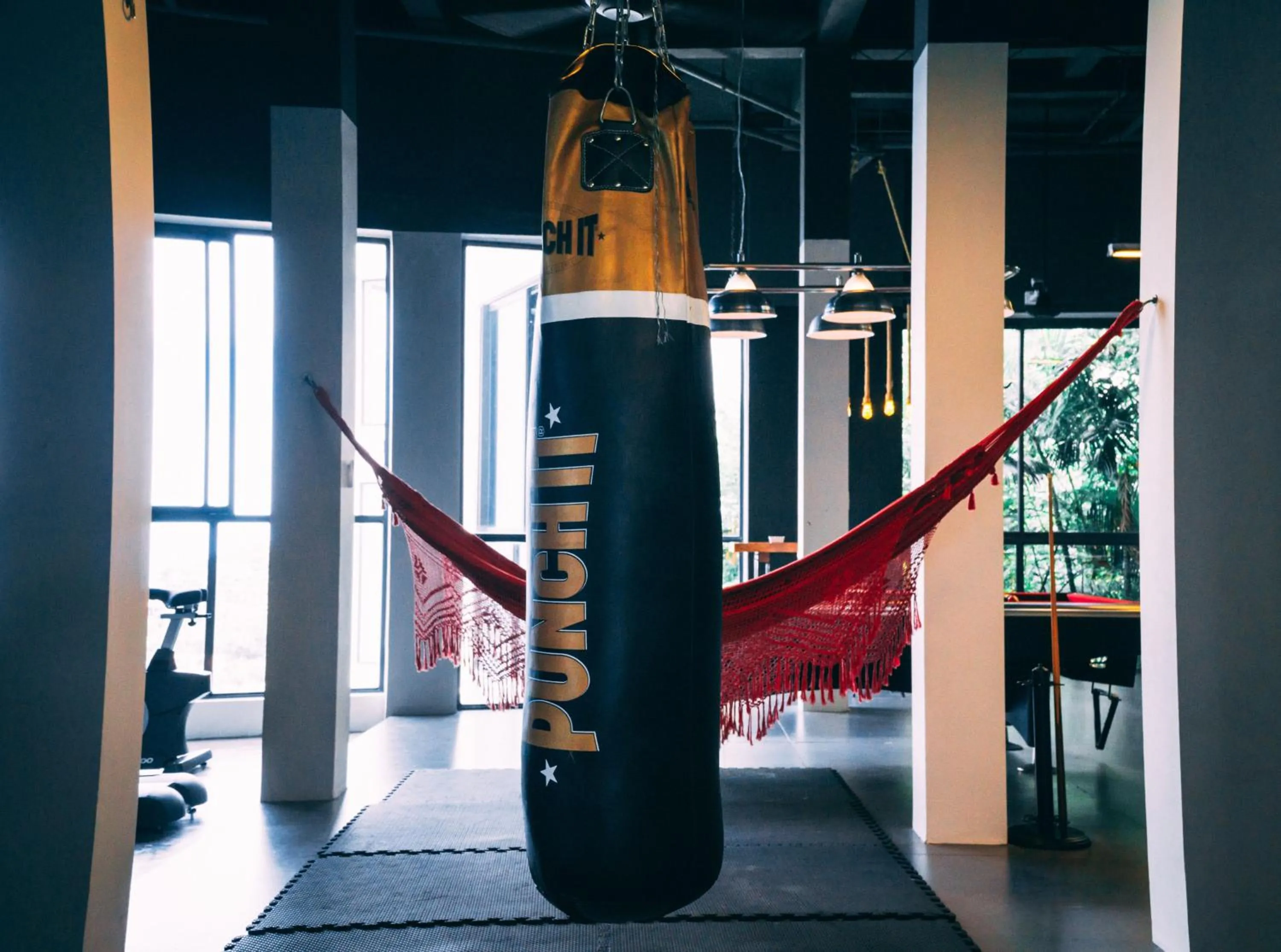Fitness centre/facilities in Sky Dream Villa Award Winning Sea View Villa