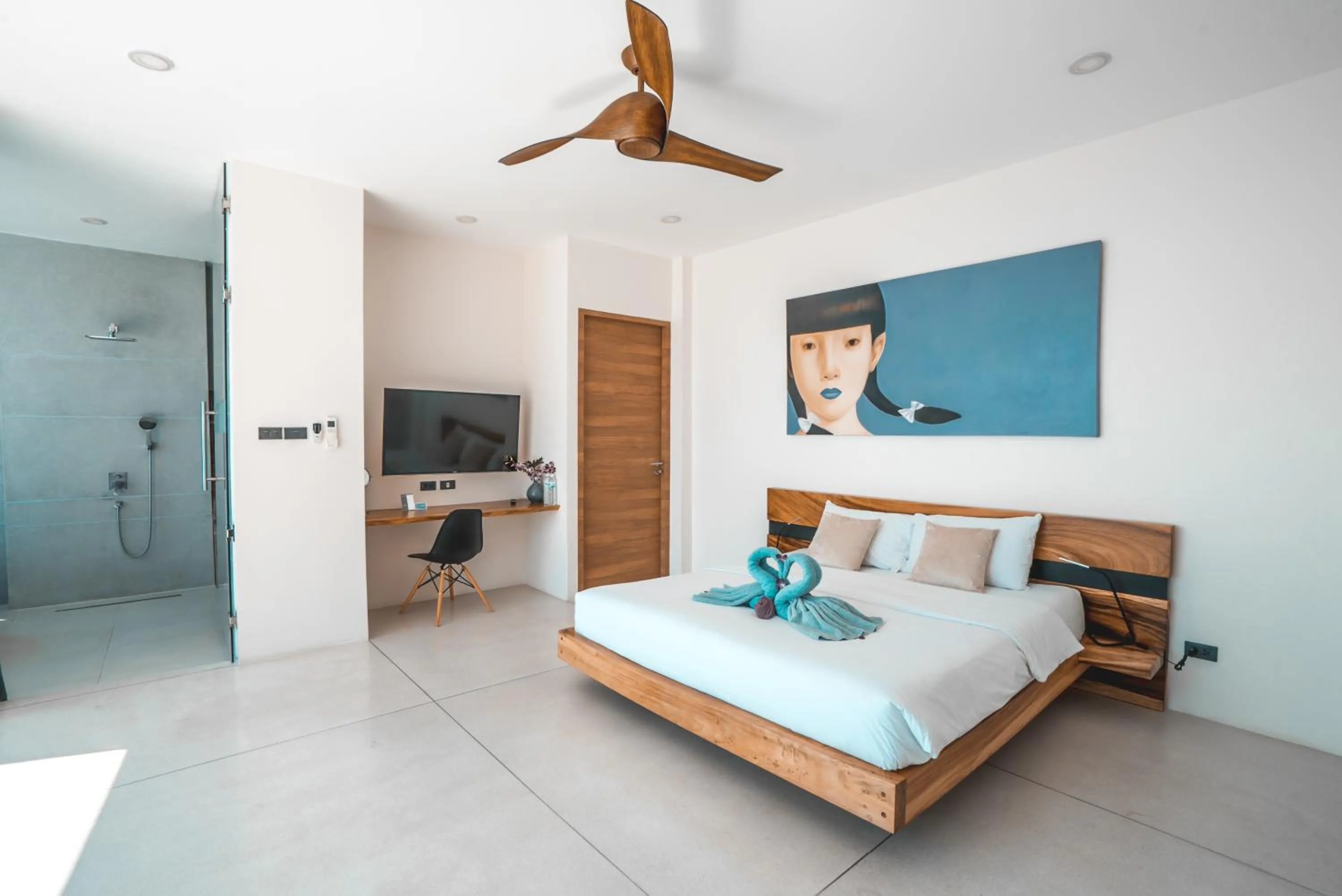 Photo of the whole room, Bed in Sky Dream Villa Award Winning Sea View Villa