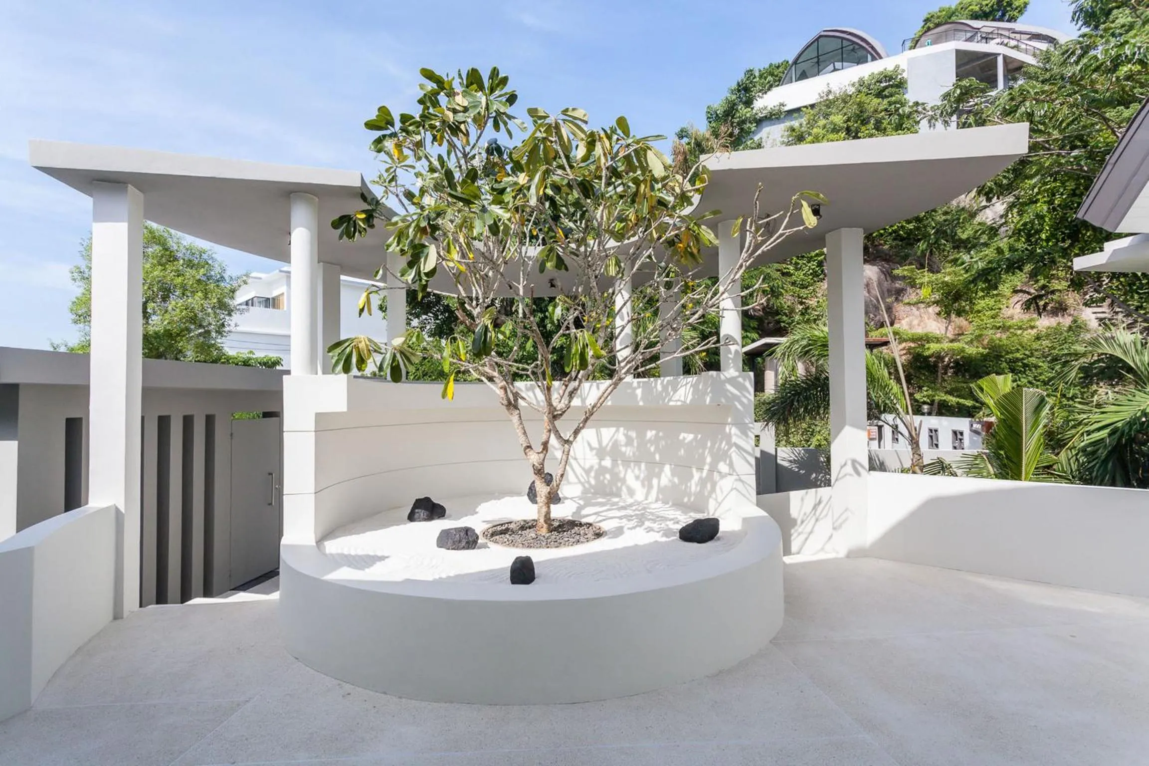 Patio in Sky Dream Villa Award Winning Sea View Villa