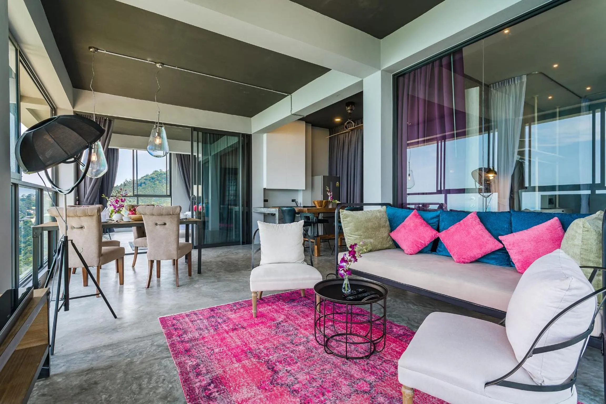 Kitchen or kitchenette in Sky Dream Villa Award Winning Sea View Villa