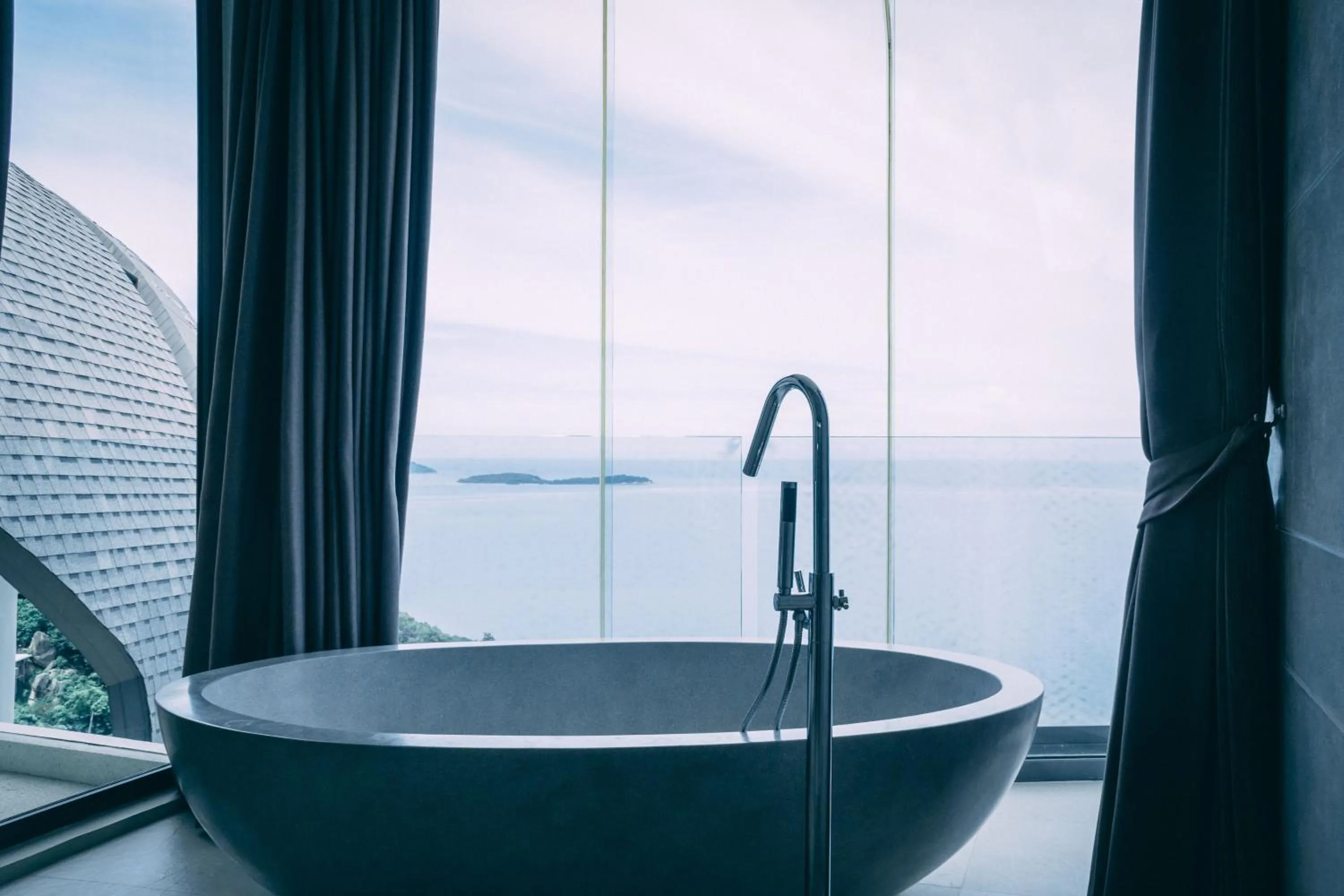 Bath in Sky Dream Villa Award Winning Sea View Villa
