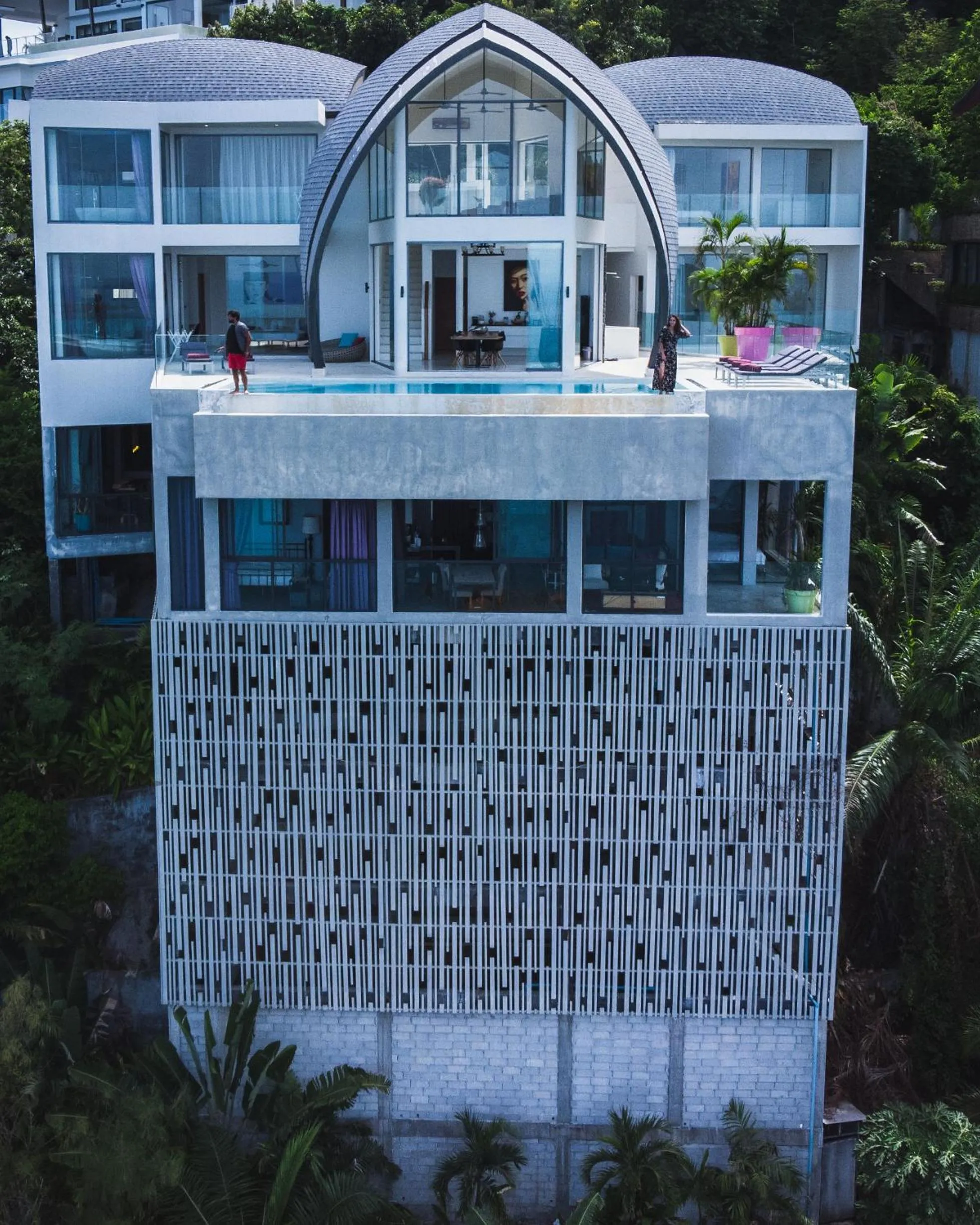 Facade/entrance in Sky Dream Villa Award Winning Sea View Villa