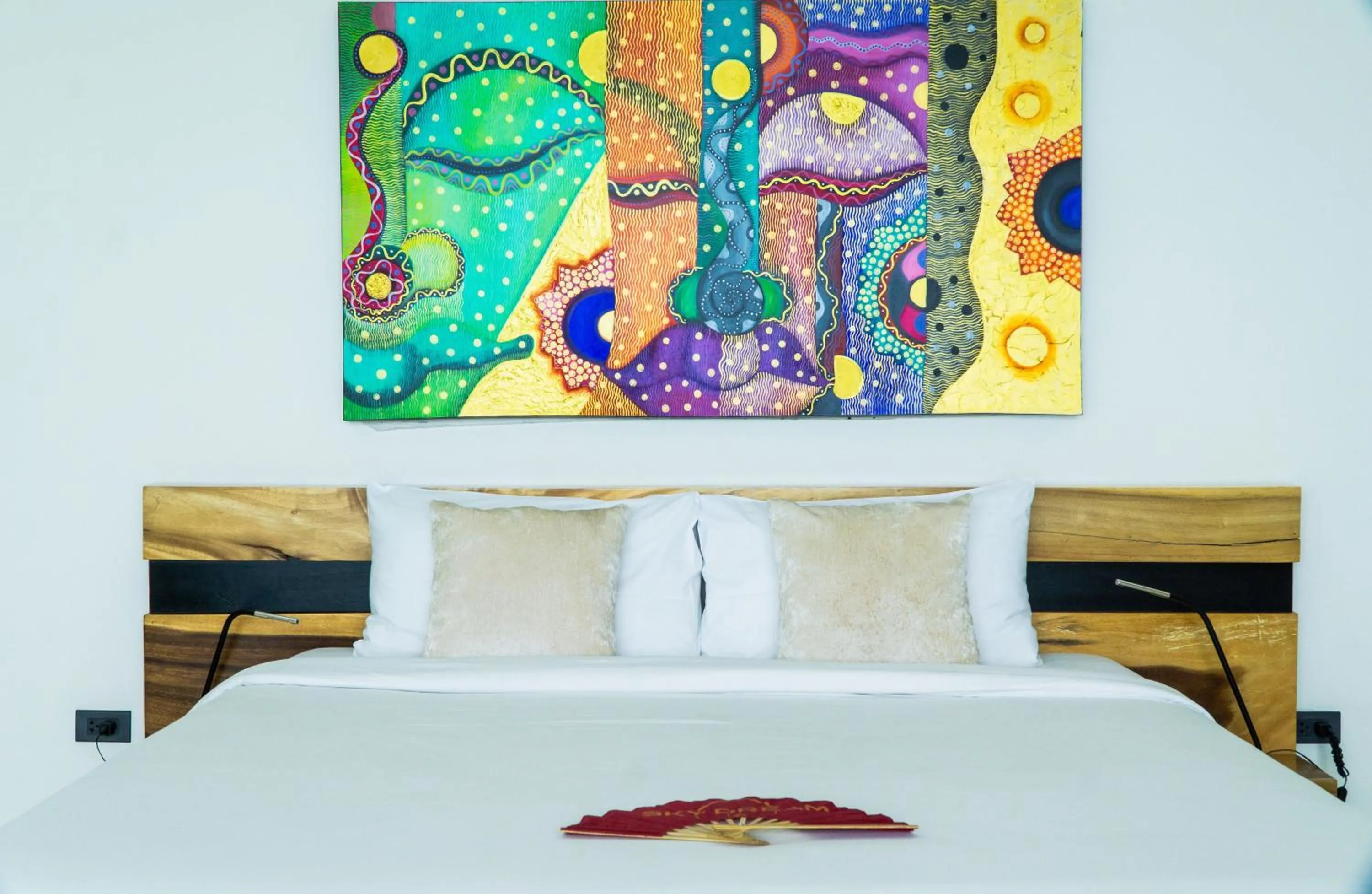 Bedroom, Bed in Sky Dream Villa Award Winning Sea View Villa