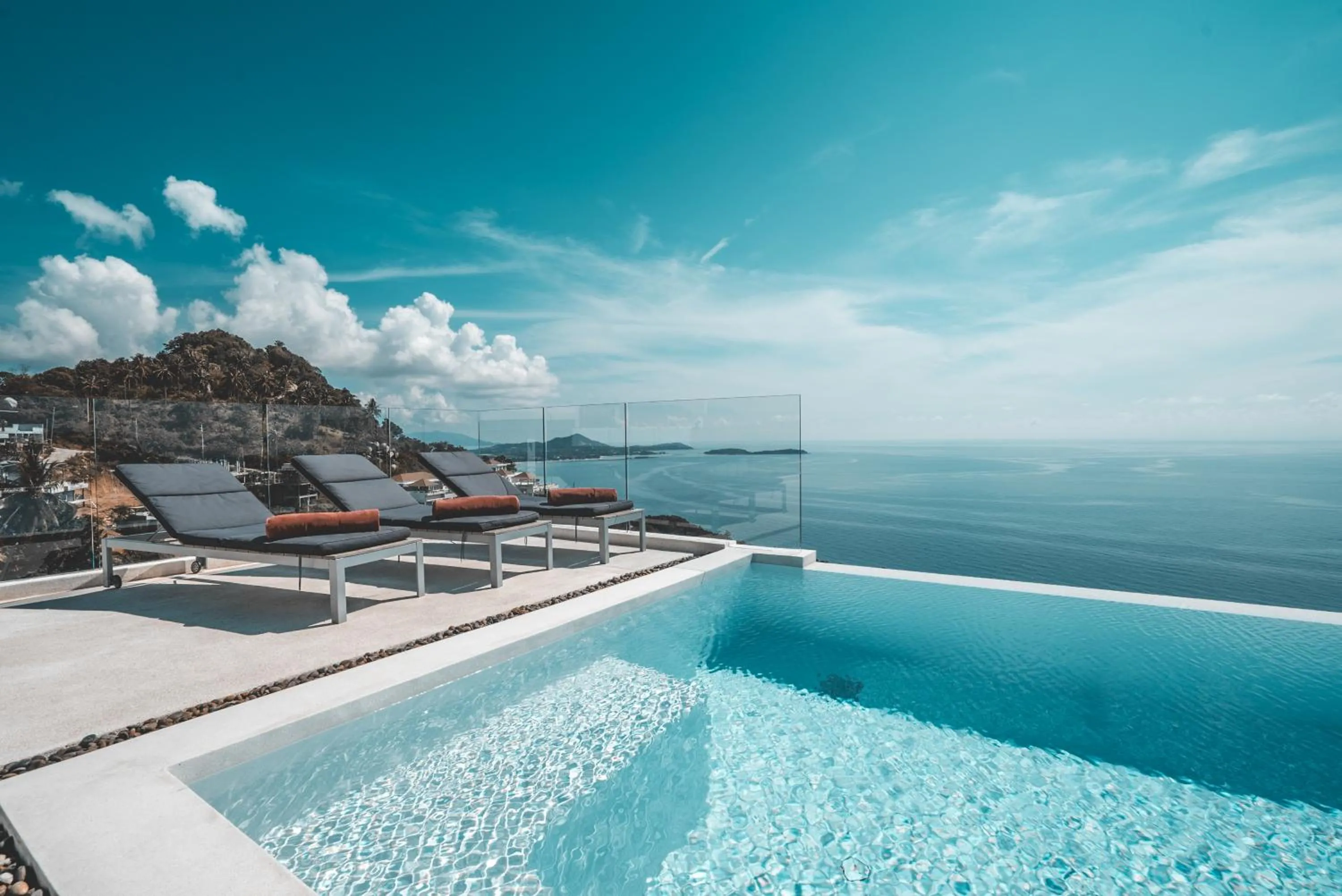 Swimming pool in Sky Dream Villa Award Winning Sea View Villa