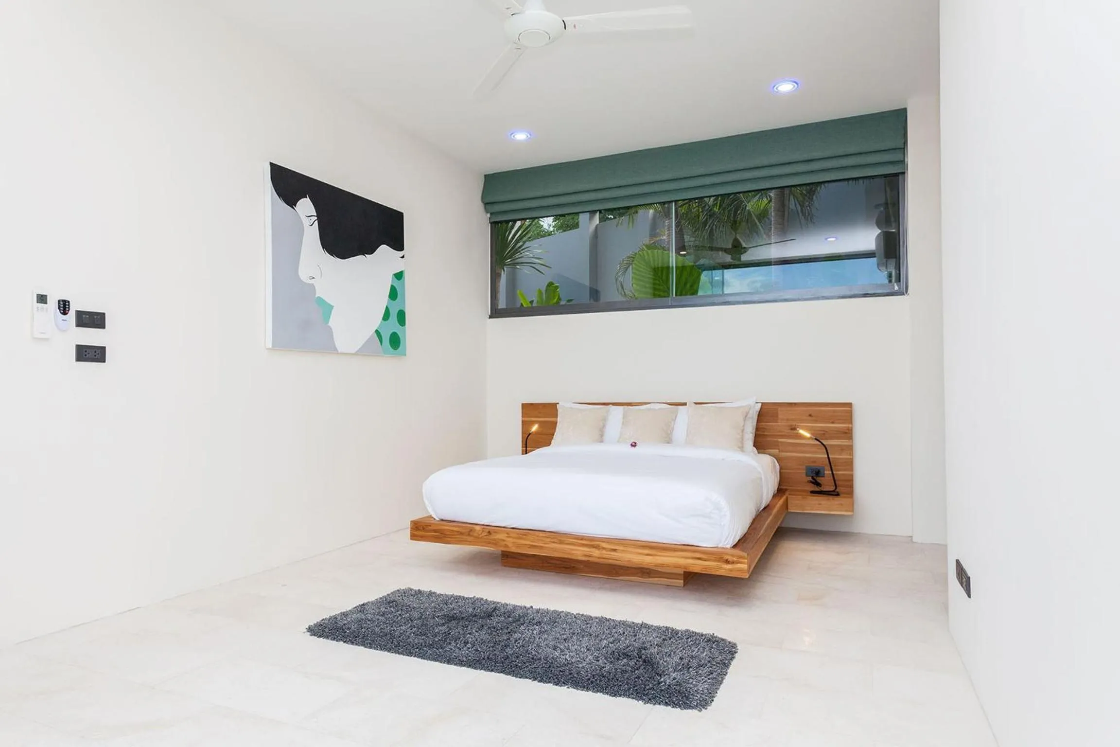 Bed in Sky Dream Villa Award Winning Sea View Villa