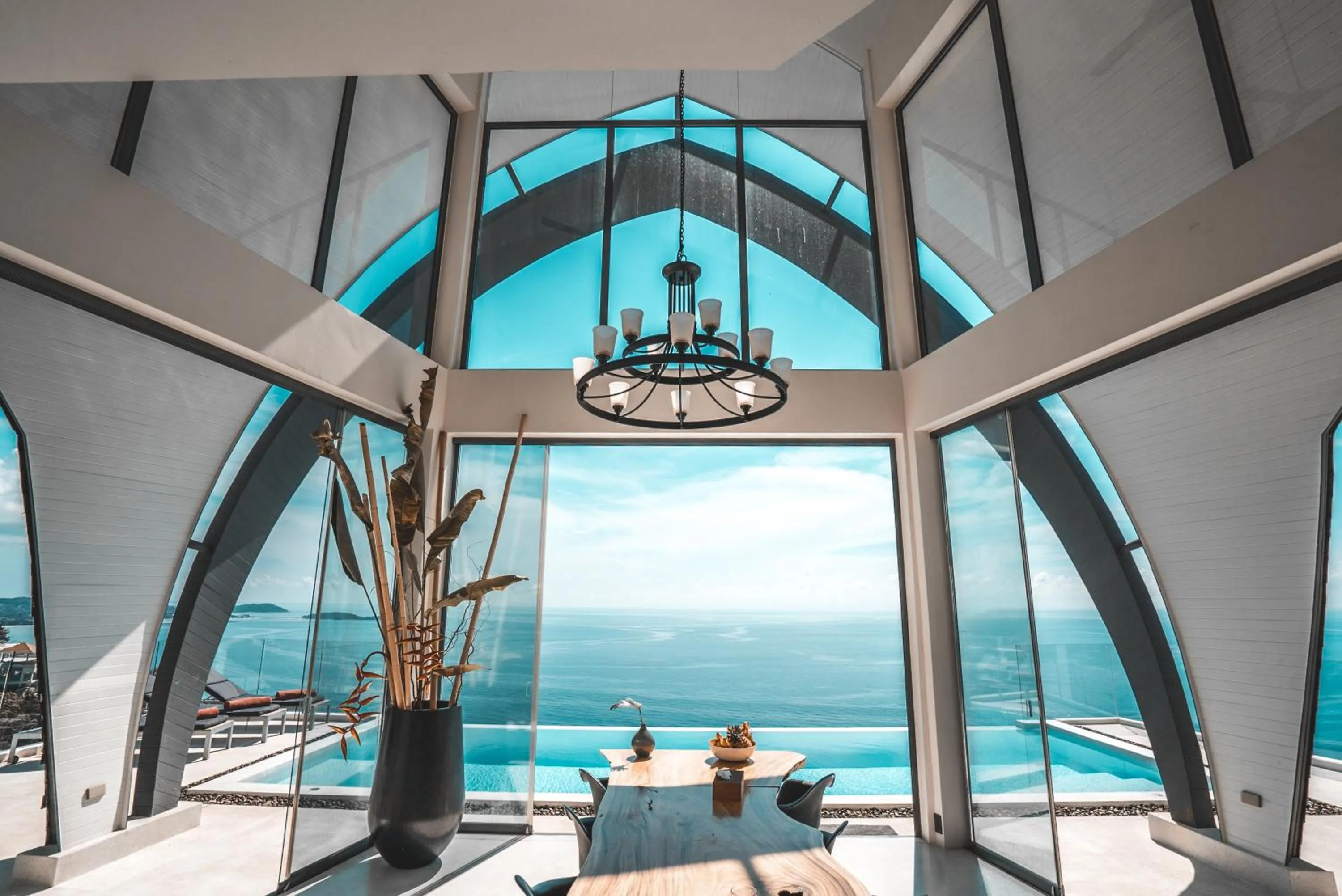Sea view in Sky Dream Villa Award Winning Sea View Villa