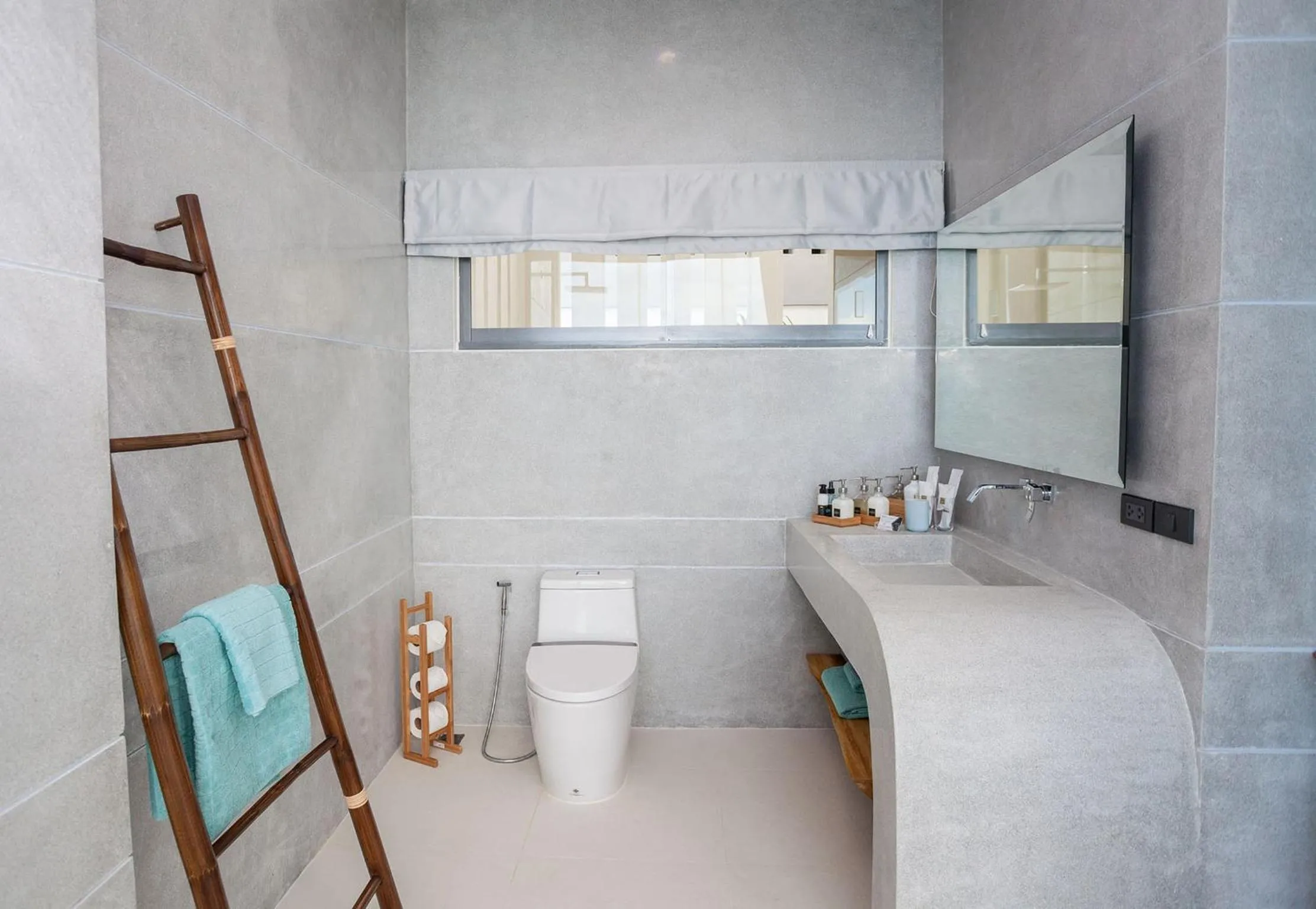 Toilet in Sky Dream Villa Award Winning Sea View Villa