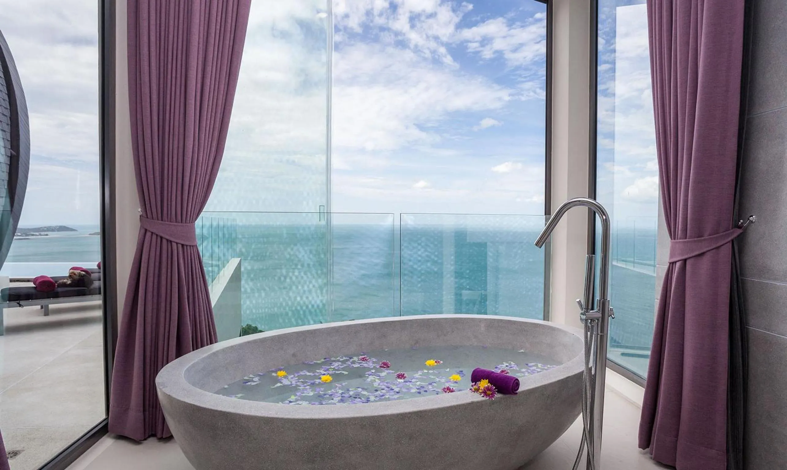 Bathroom in Sky Dream Villa Award Winning Sea View Villa