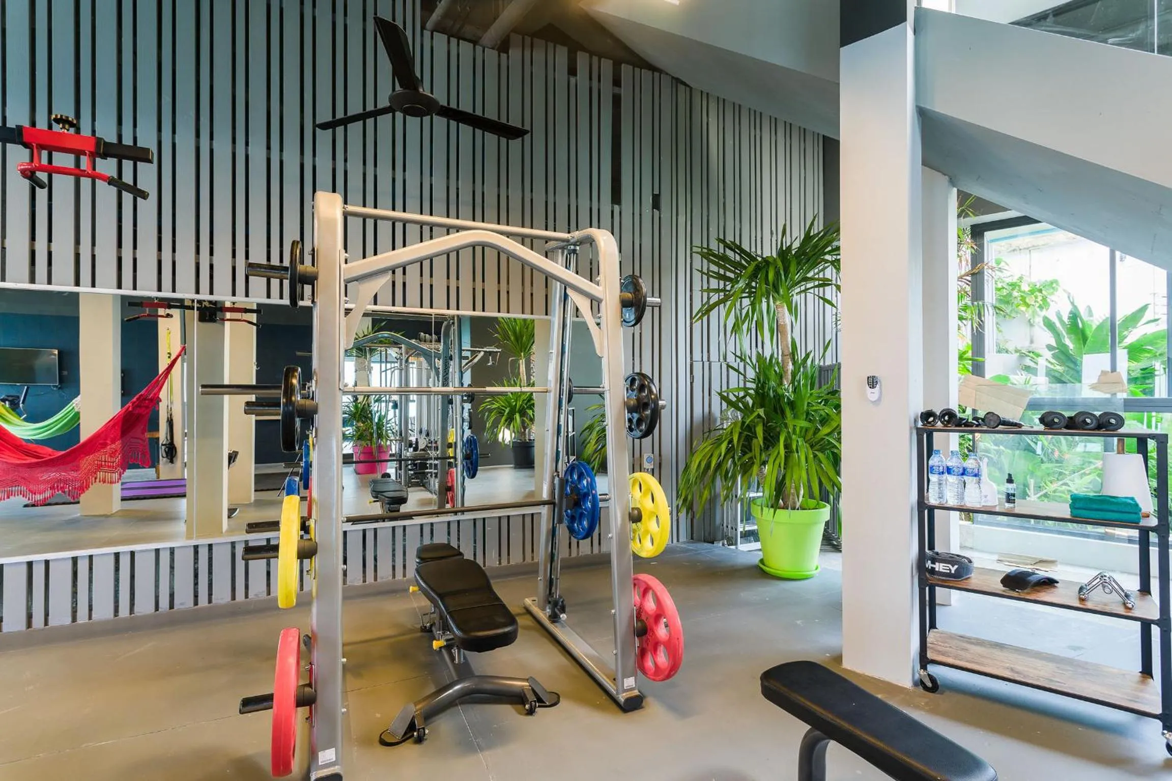 Fitness centre/facilities in Sky Dream Villa Award Winning Sea View Villa