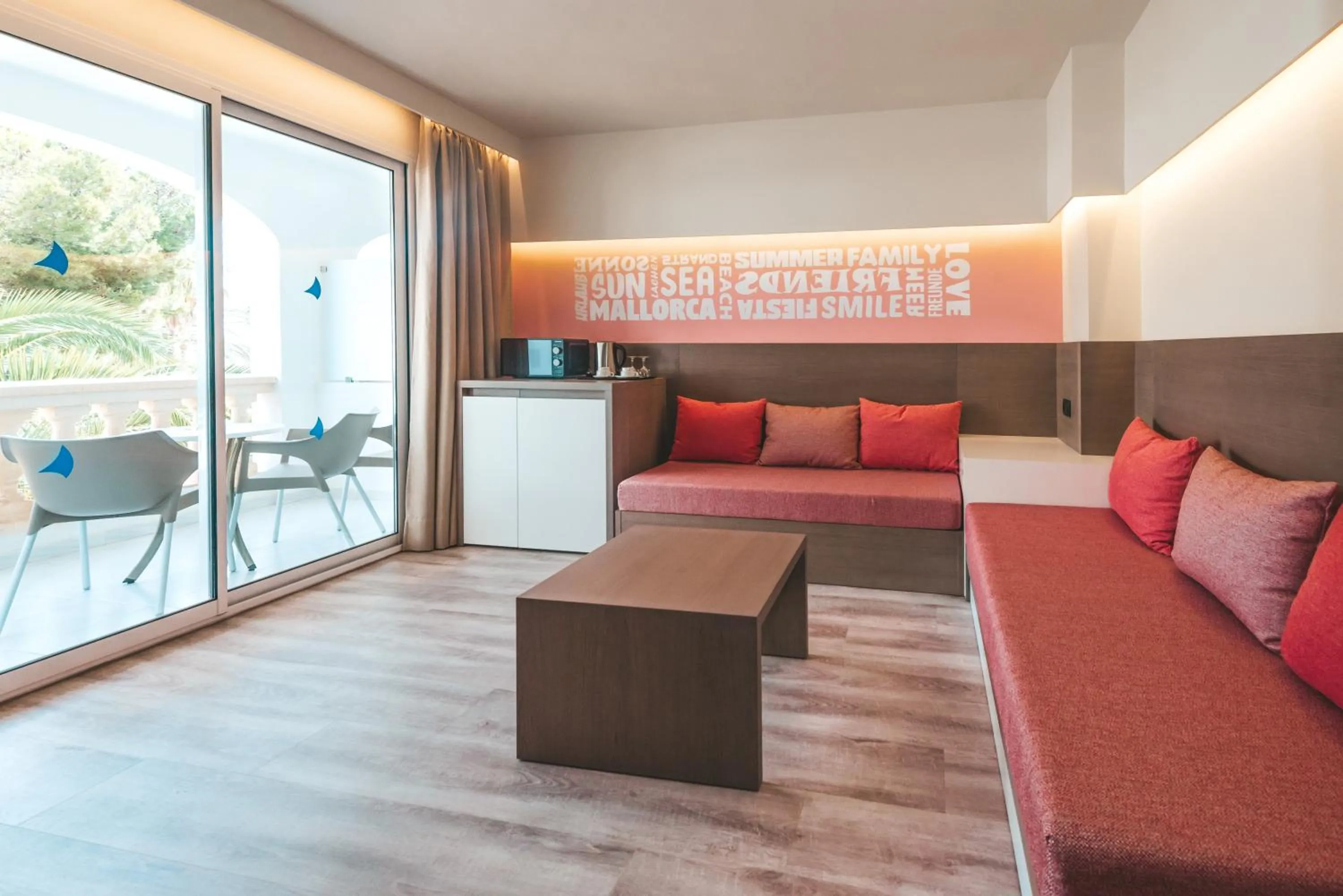 Living room in Marins Playa