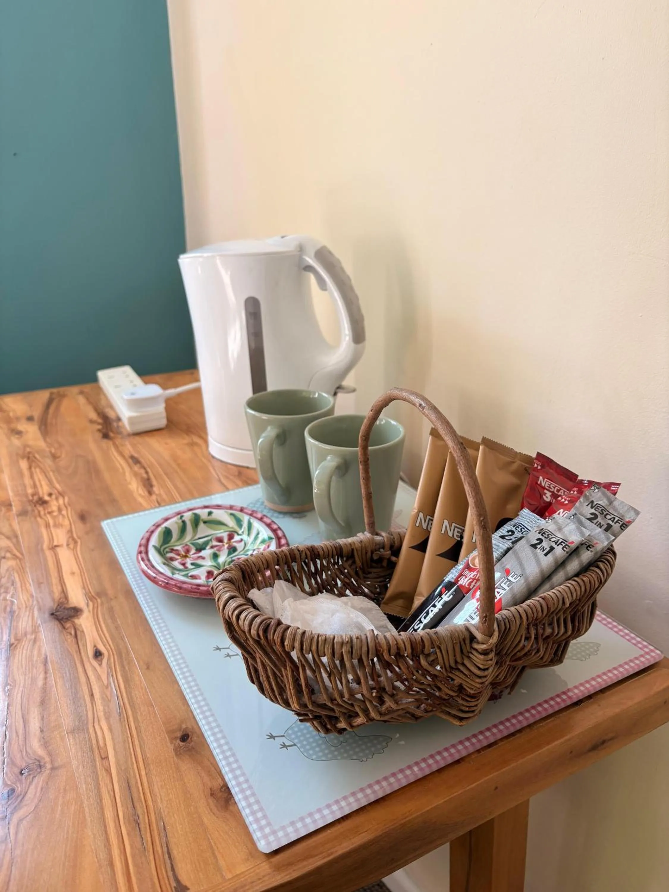 Coffee/tea facilities in B&B Higher Quantock