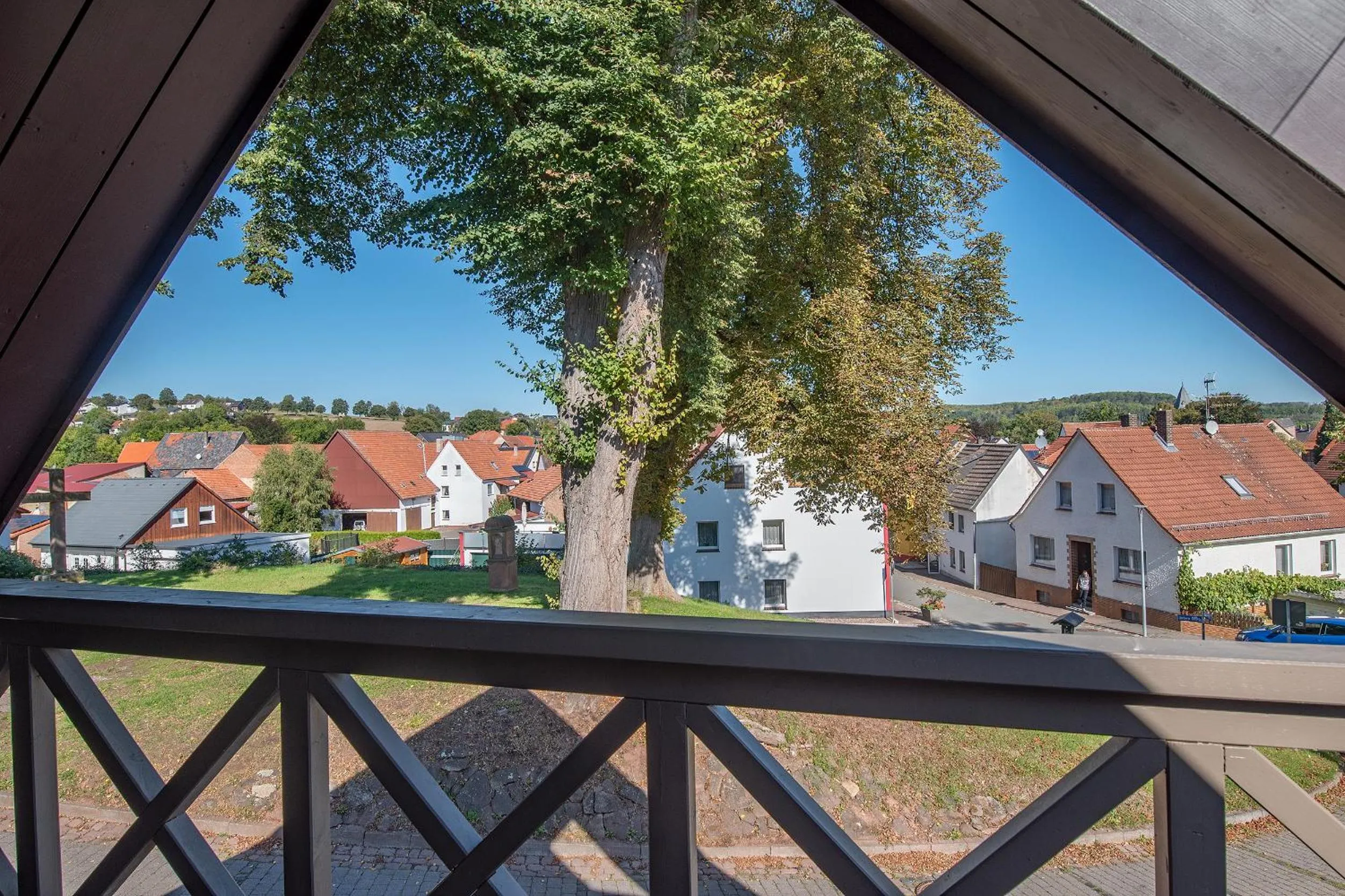 Street view in Hotel ten Hoopen Restaurant Deele