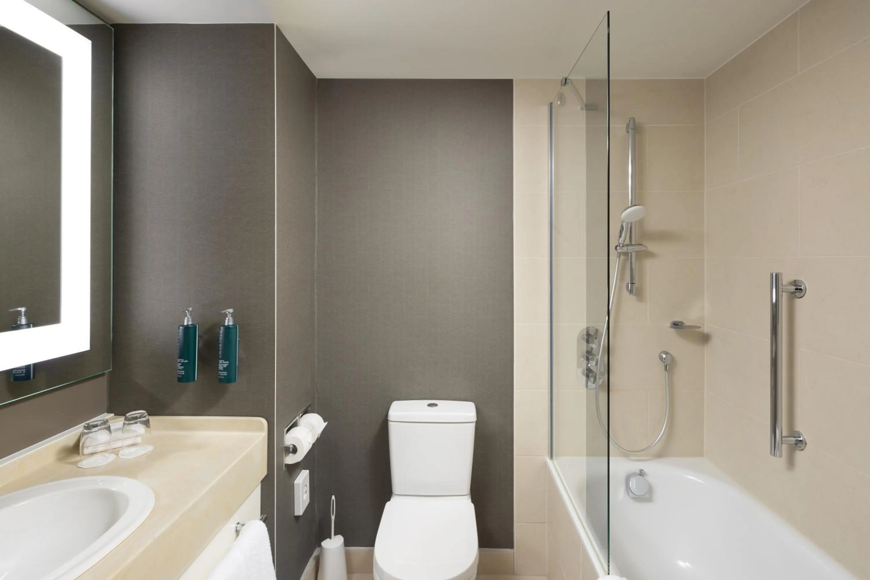 Bathroom in DoubleTree by Hilton Luxembourg