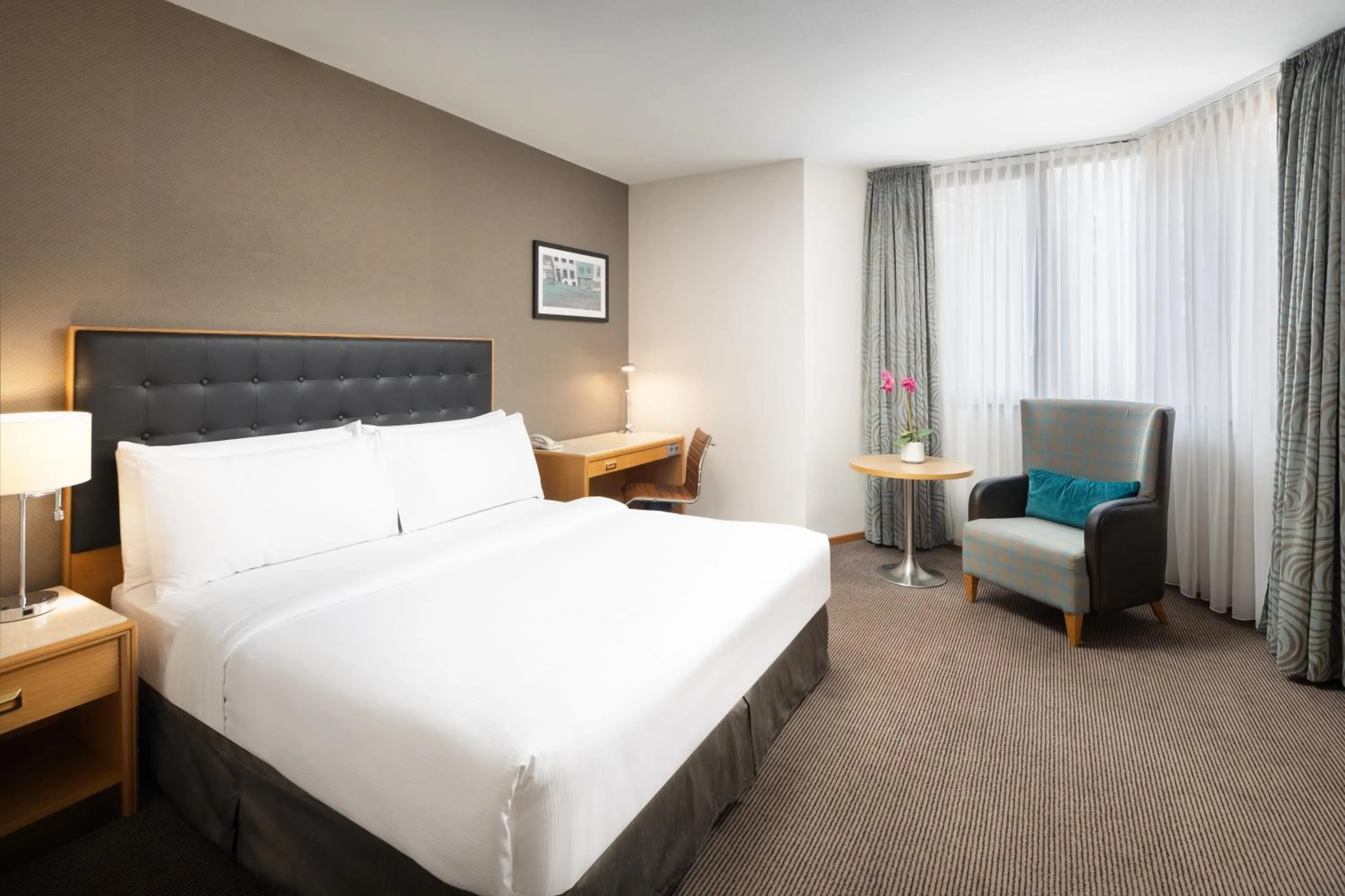 Bedroom, Bed in DoubleTree by Hilton Luxembourg