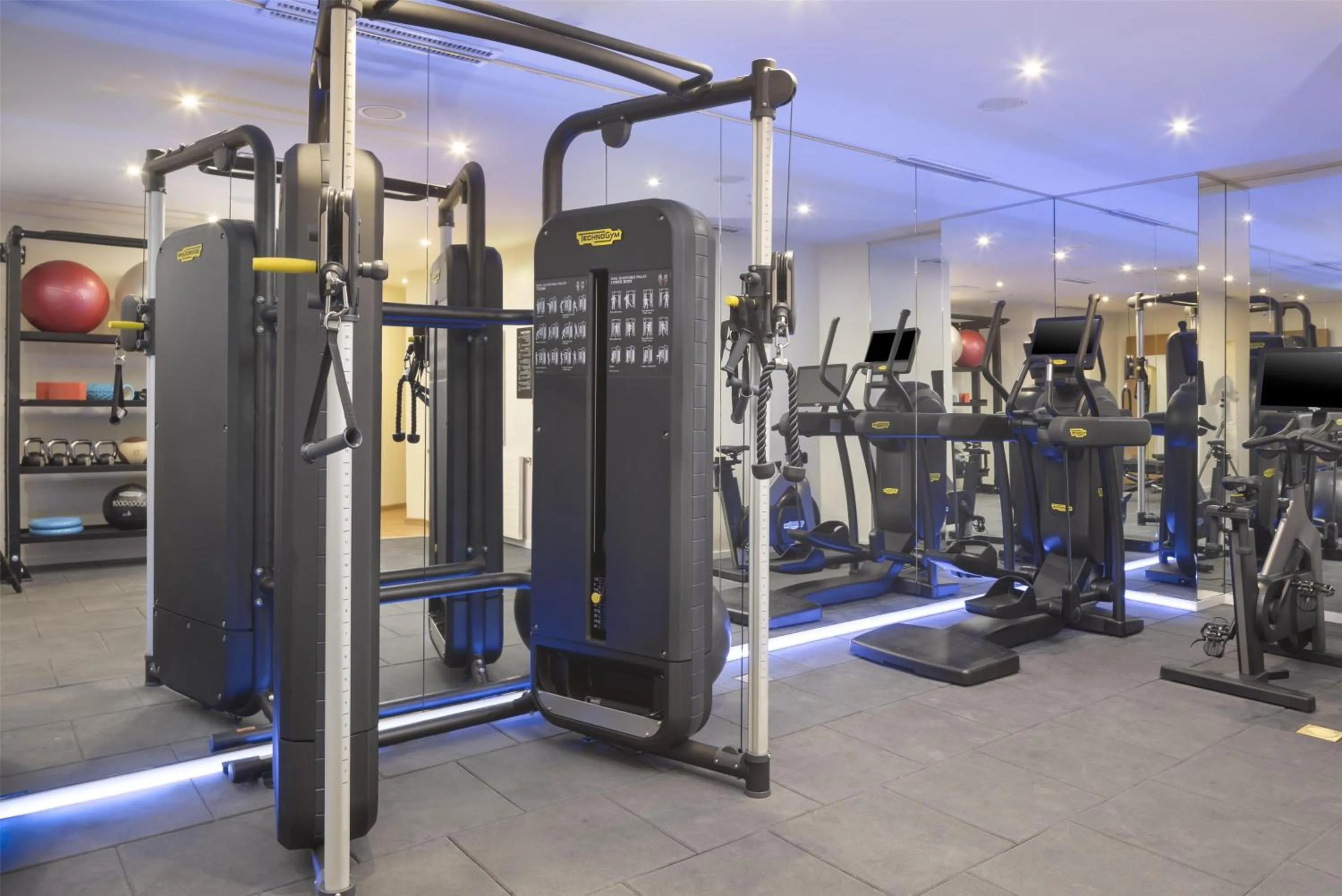 Fitness centre/facilities in DoubleTree by Hilton Luxembourg