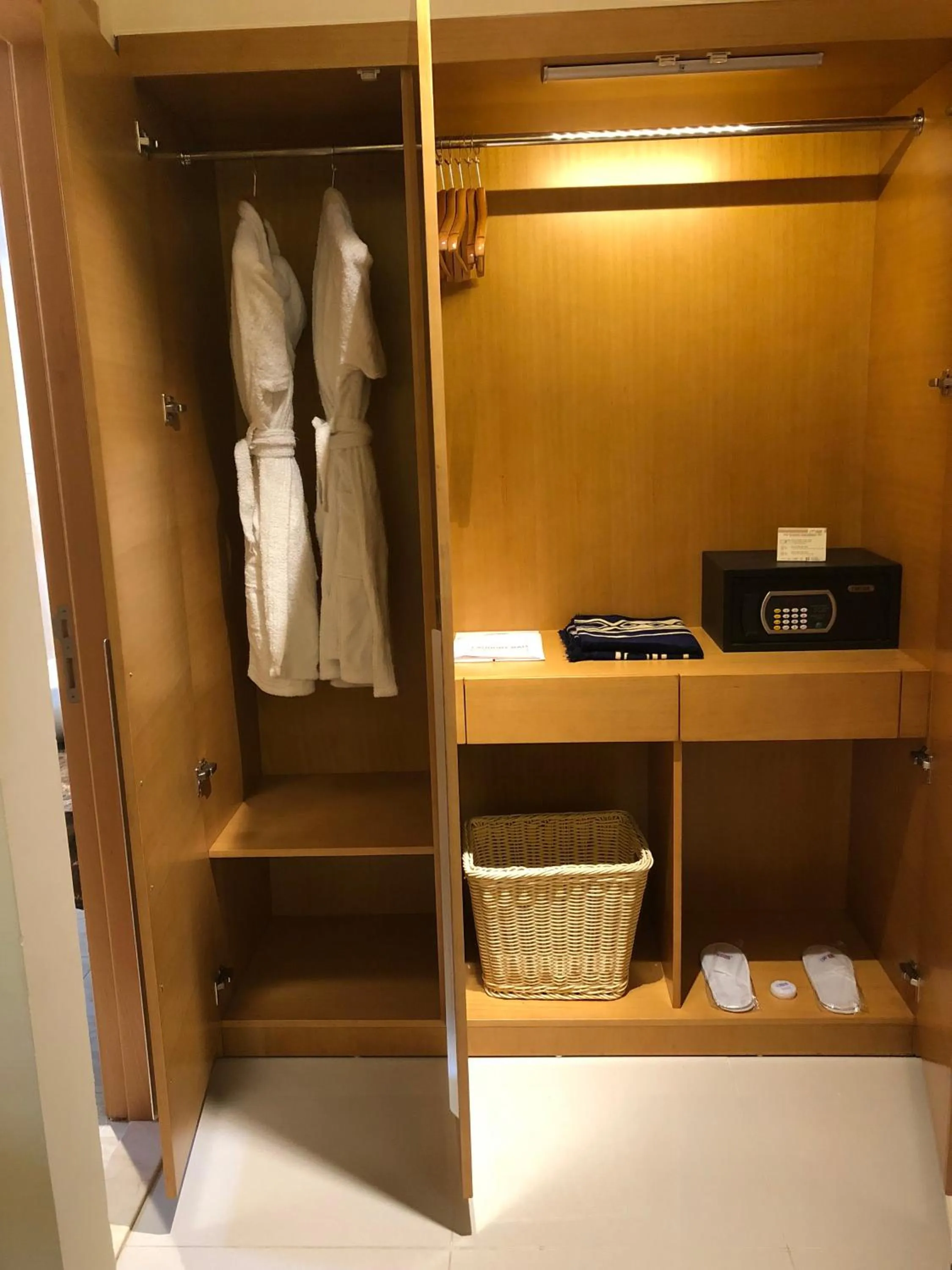 wardrobe in Fortune Park Hotel