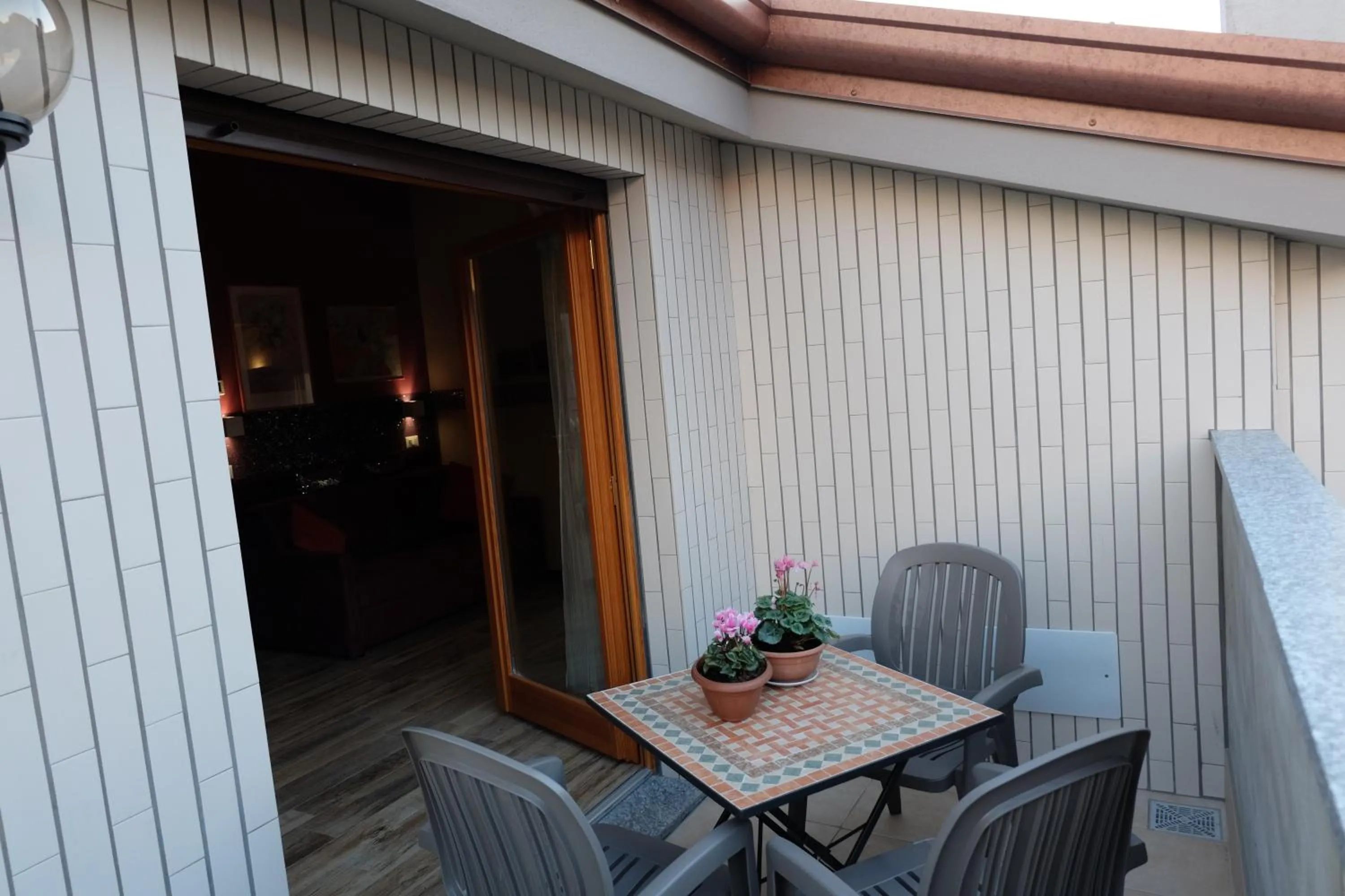 Balcony/Terrace in Milano B&B