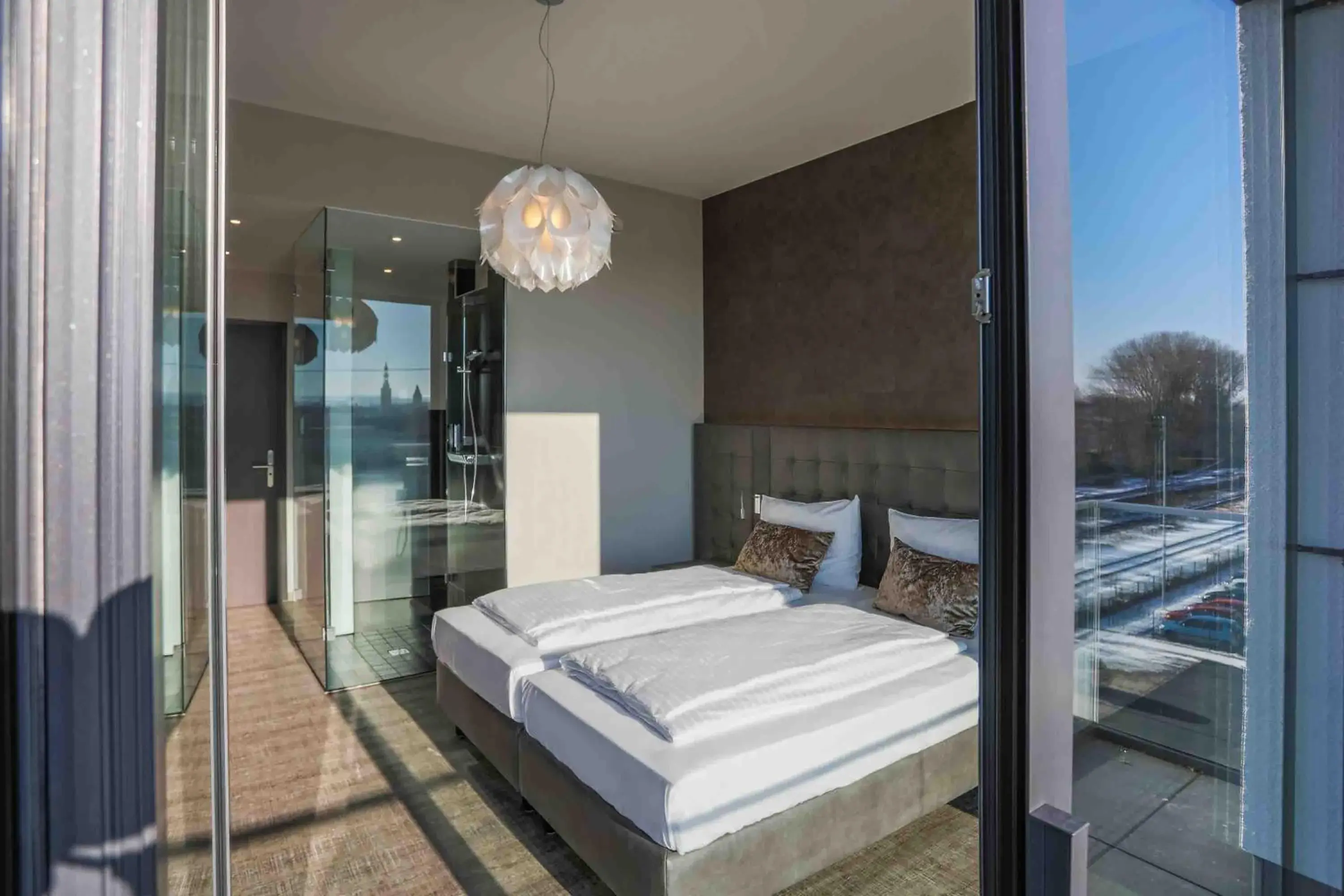 Photo of the whole room, Bed in DECK 8 DESIGNHOTEL.SOEST Photo of the whole room, Bed in DECK 8 DESIGNHOTEL.SOEST