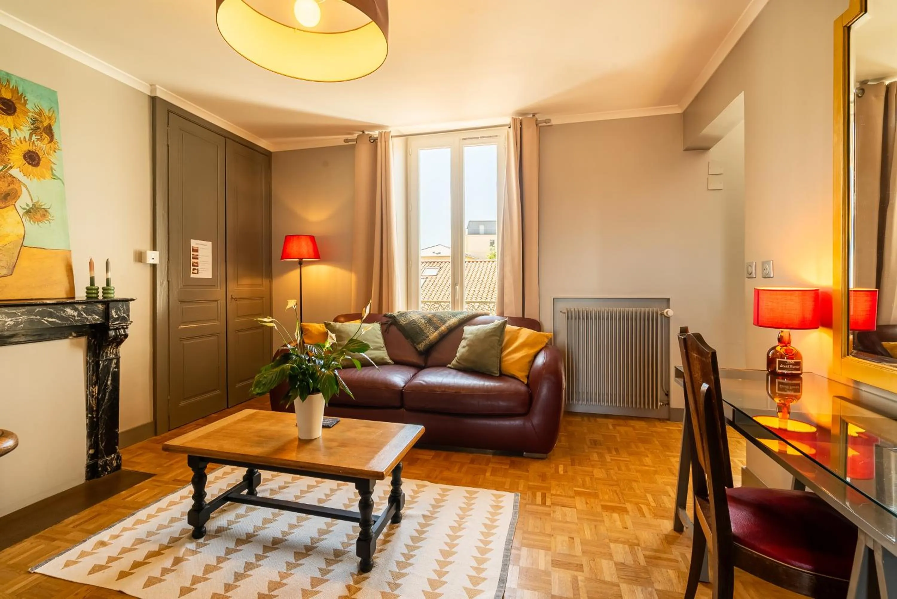 Living room in Dupain & Dubeurre Appart'hôtel - Parking en supp