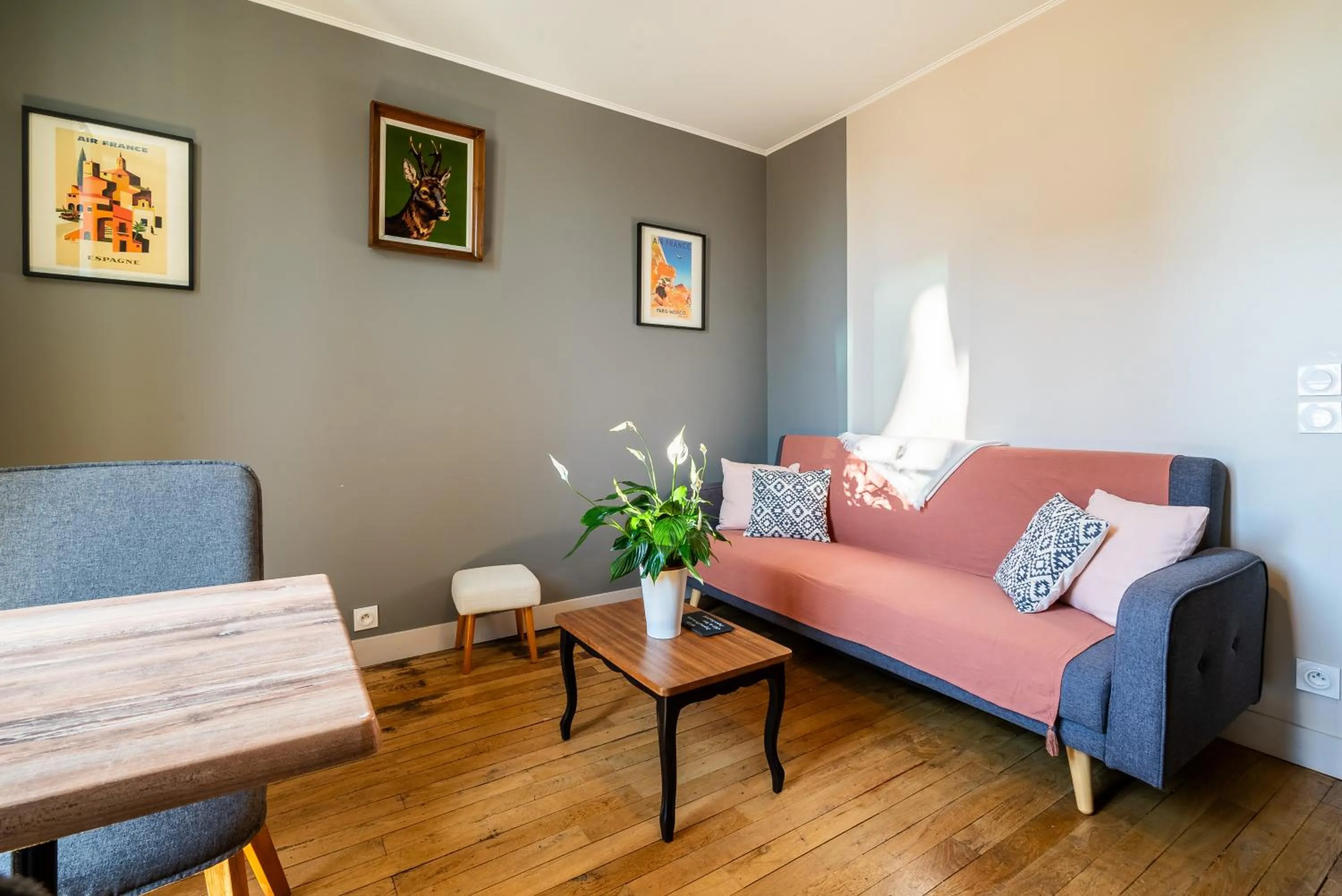 Living room in Dupain & Dubeurre Appart'hôtel - Parking en supp