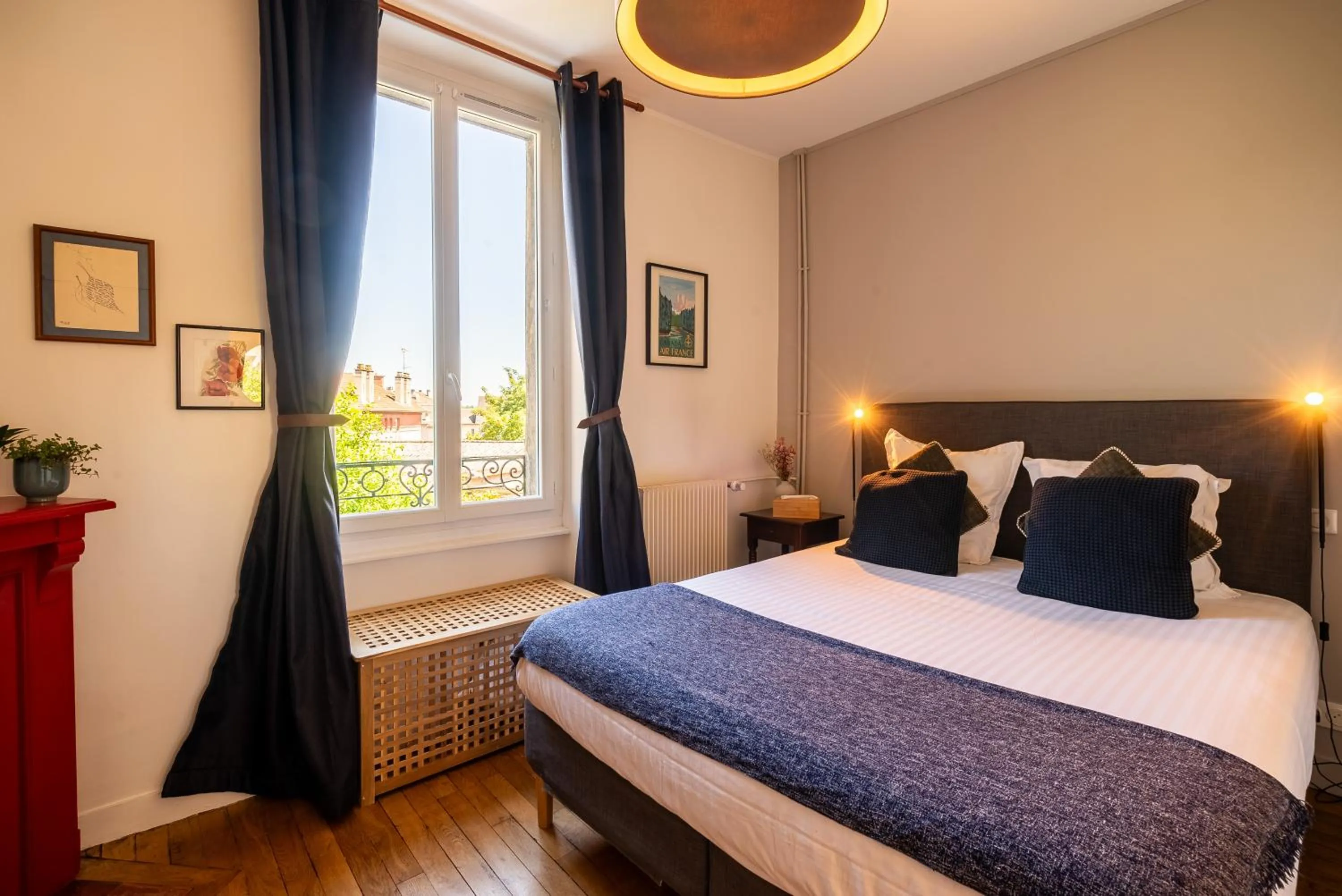 Bed in Dupain & Dubeurre Appart'hôtel - Parking en supp