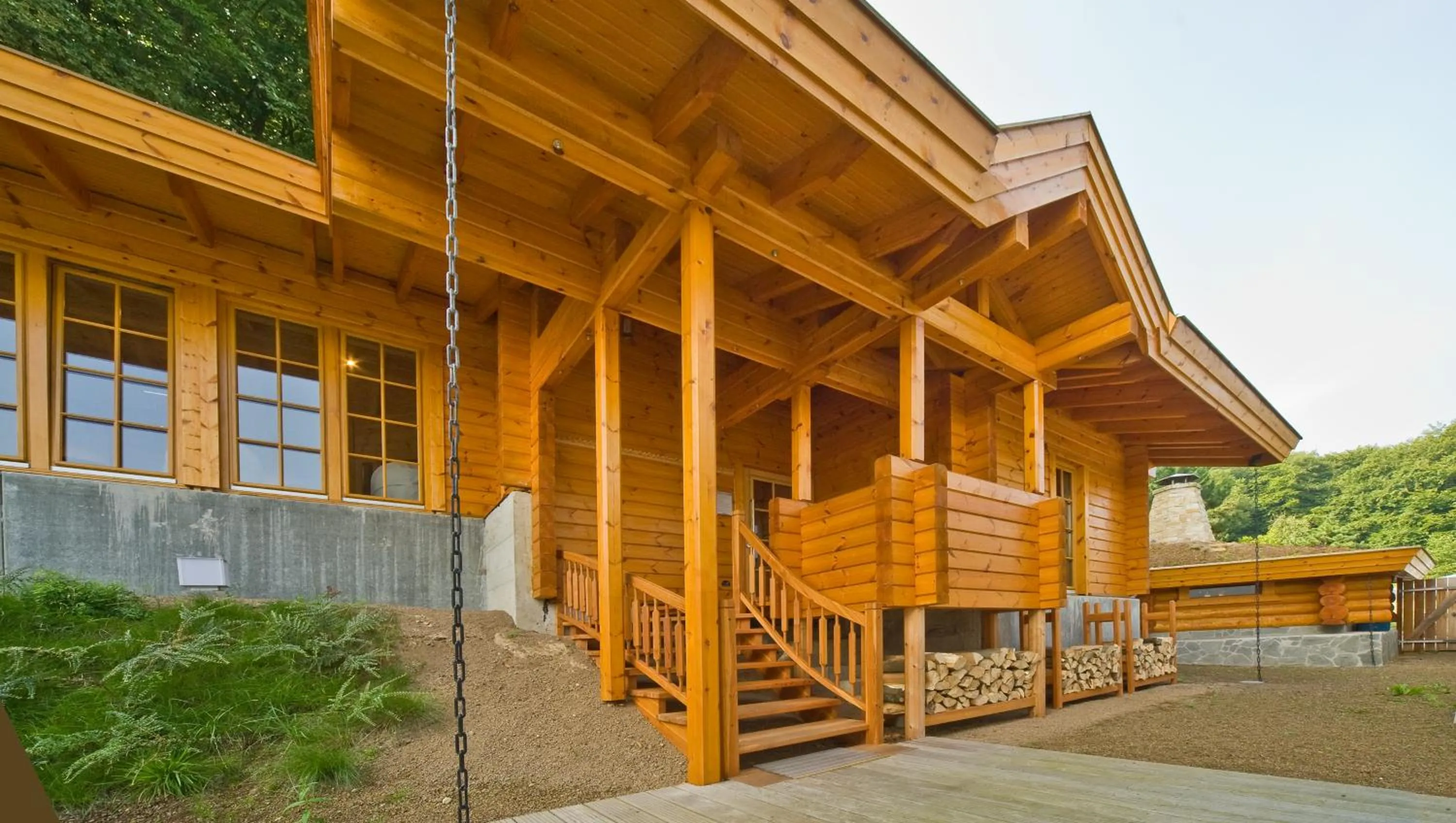 Facade/entrance in Eden au Lac