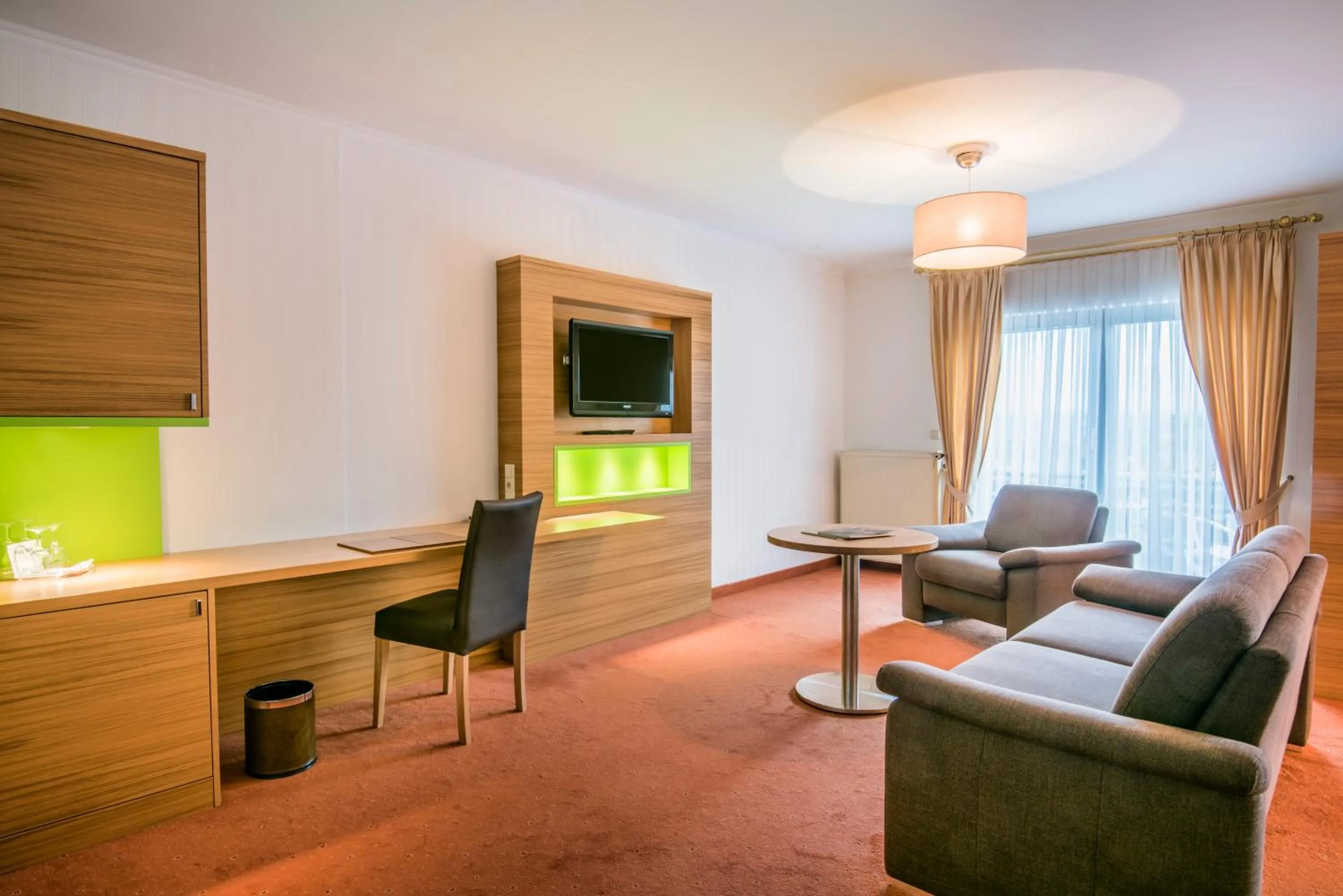 Living room in Eden au Lac