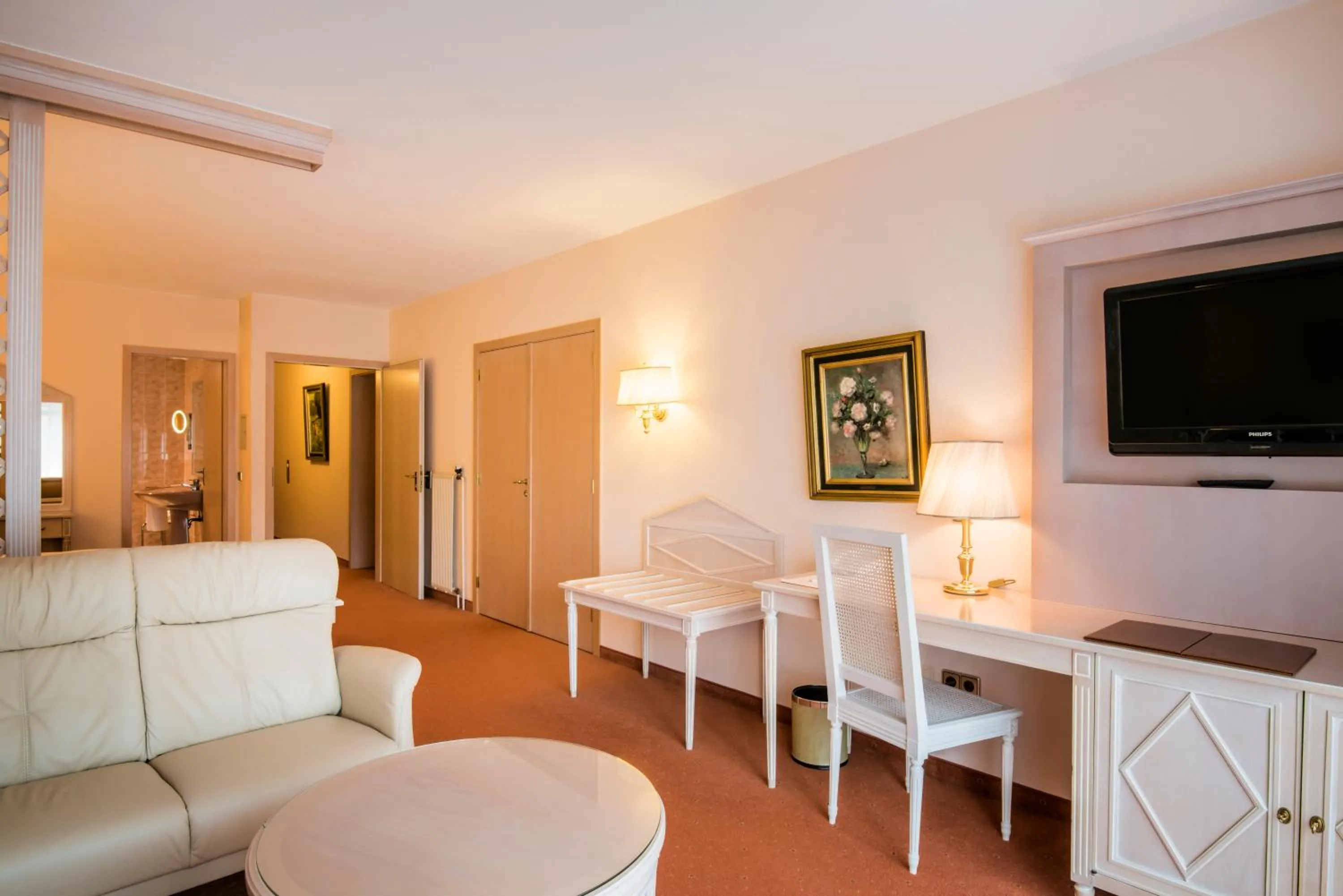 Living room in Eden au Lac