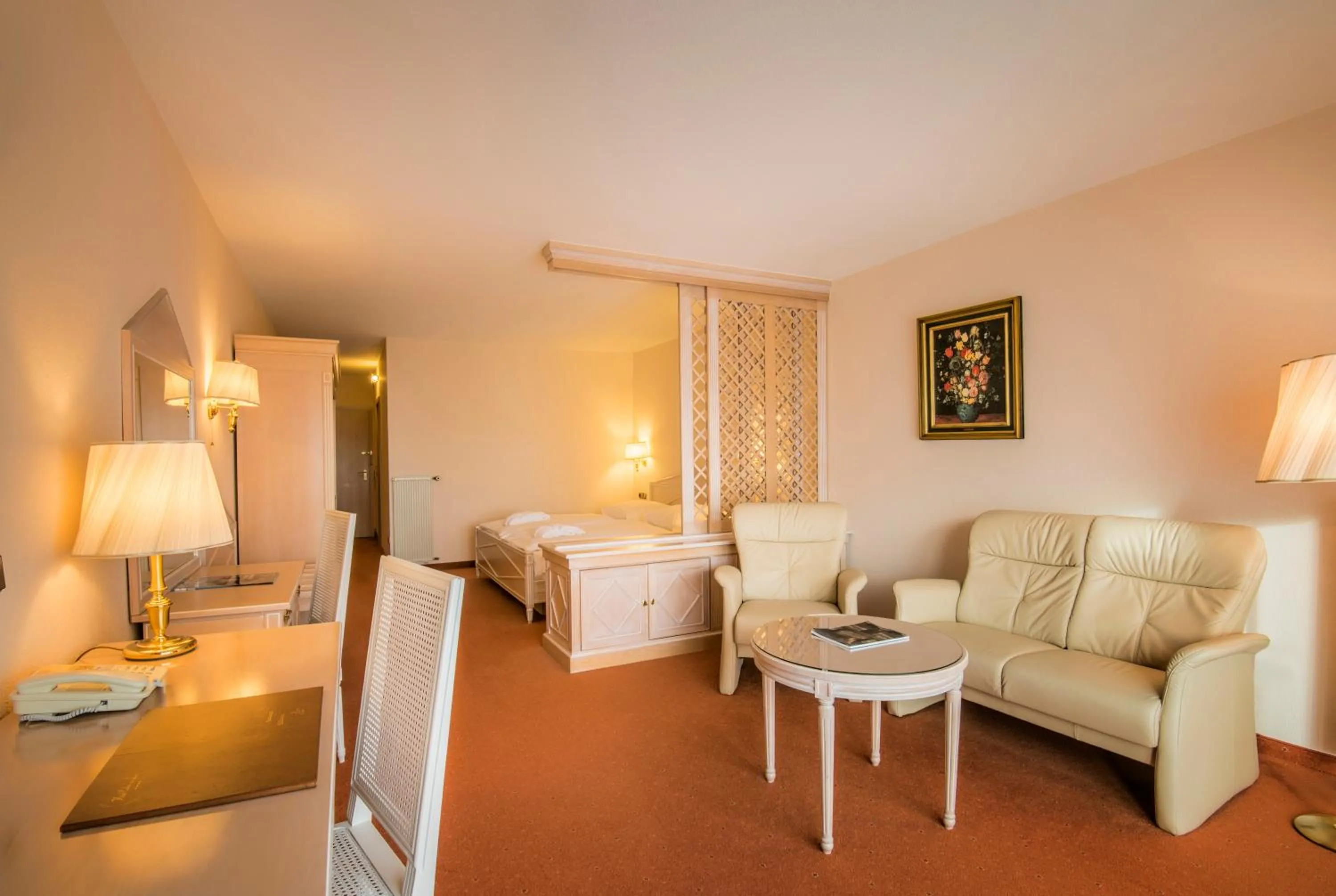 Seating area in Eden au Lac