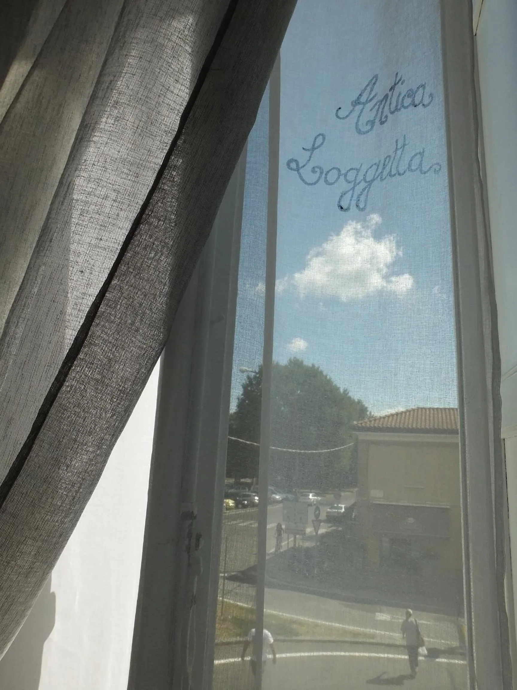 Decorative detail in Antica Loggetta