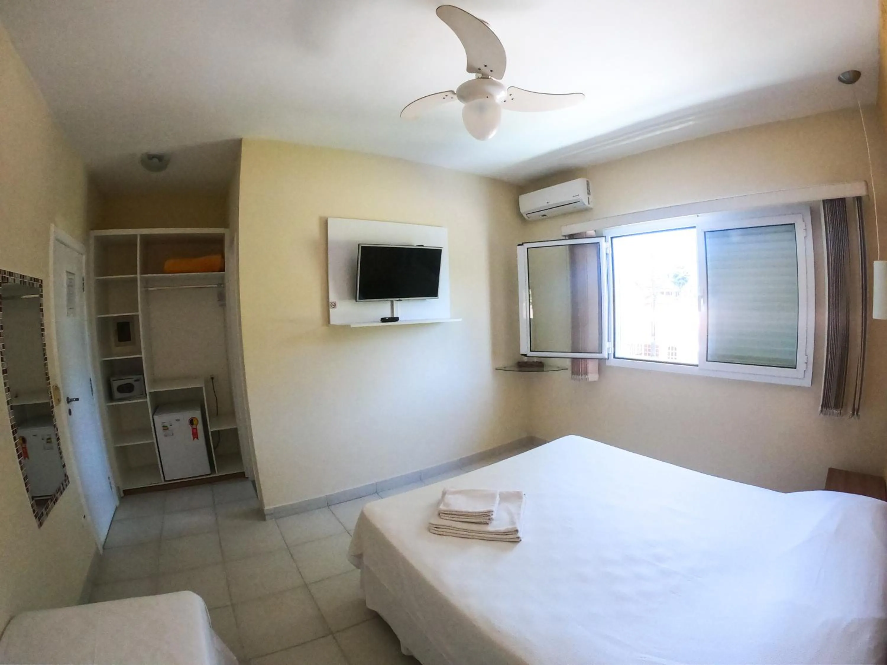 Bed in Pousada Etoile