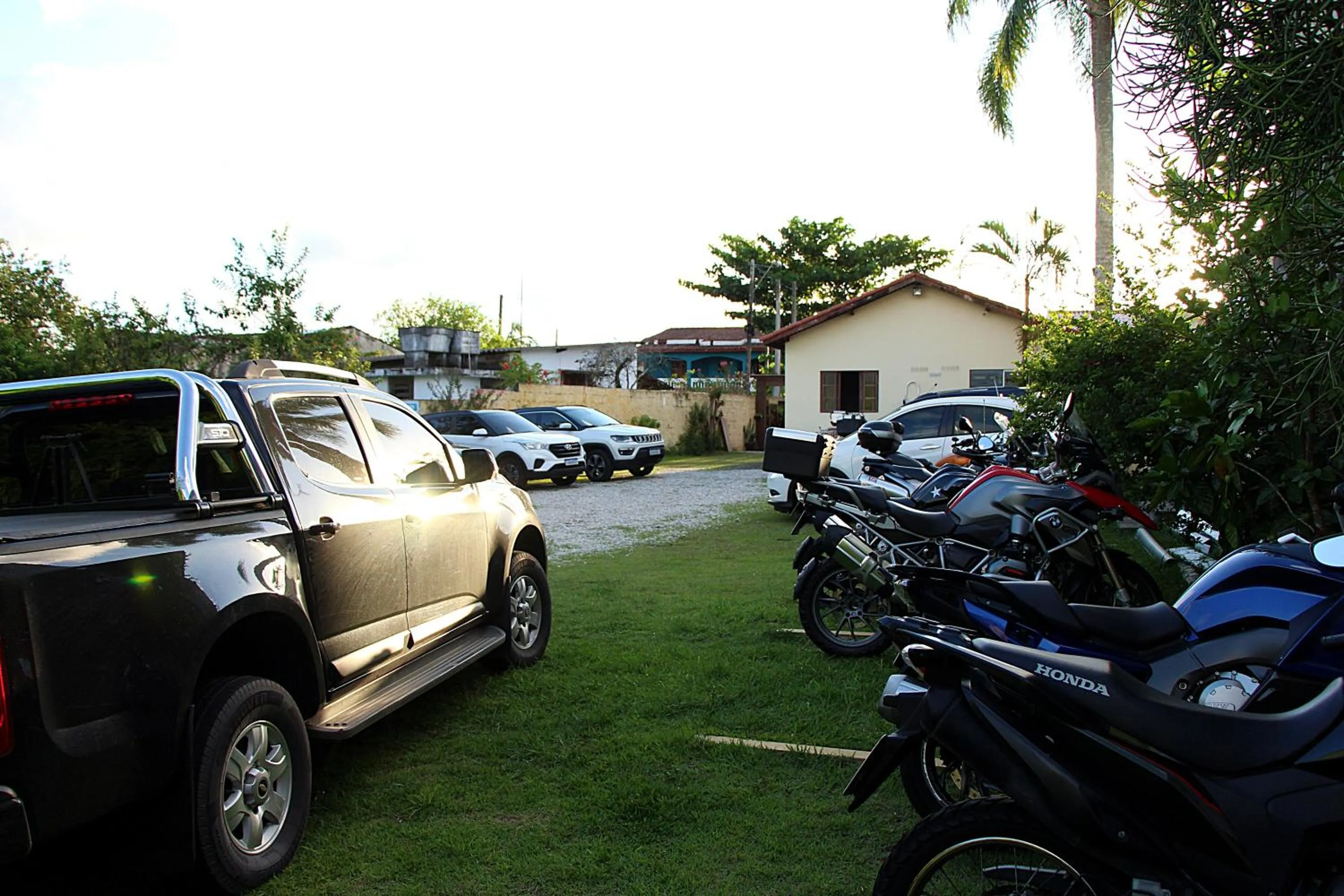 Parking in Pousada Berro D'Água