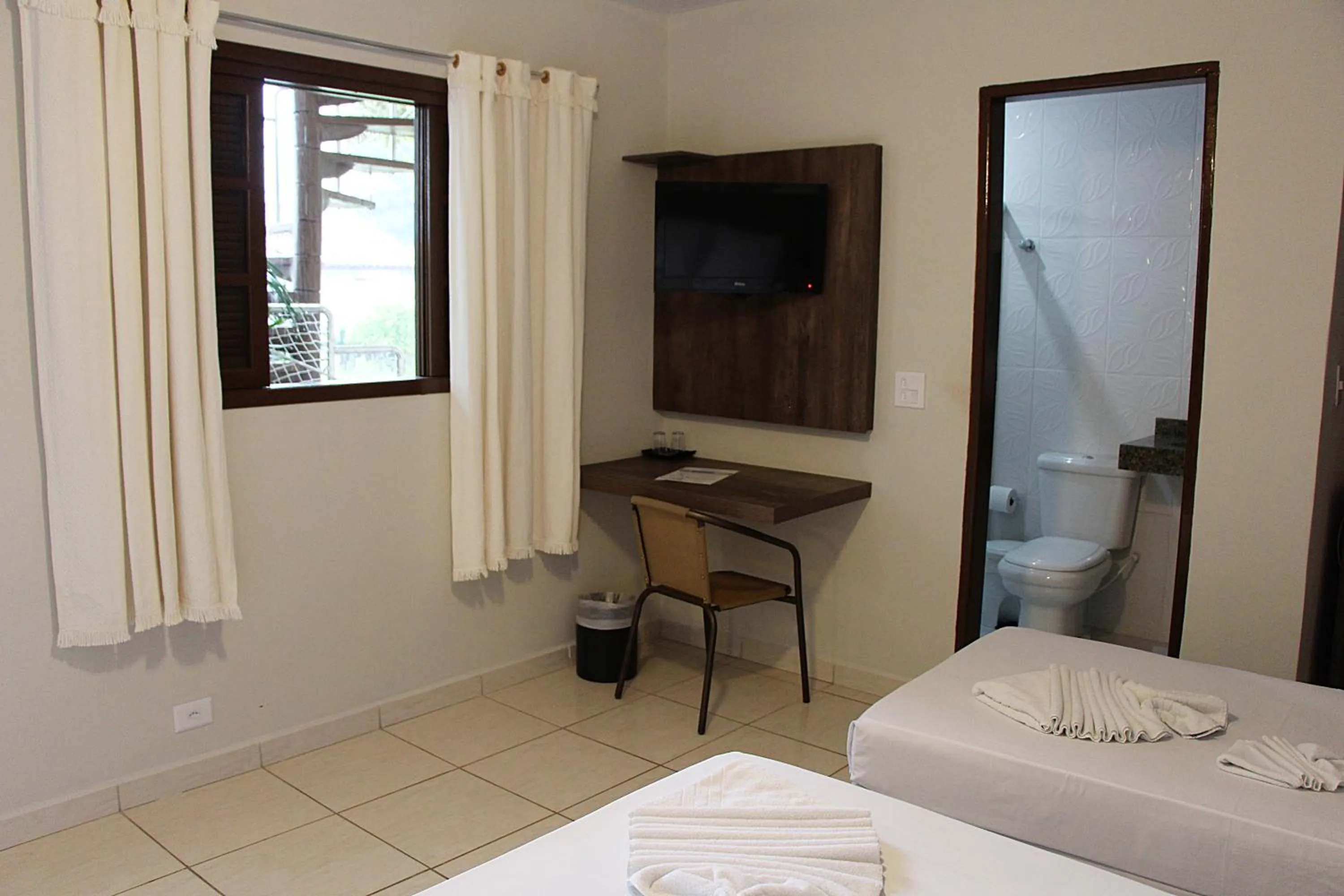 Bedroom, Bed in Pousada Berro D'Água