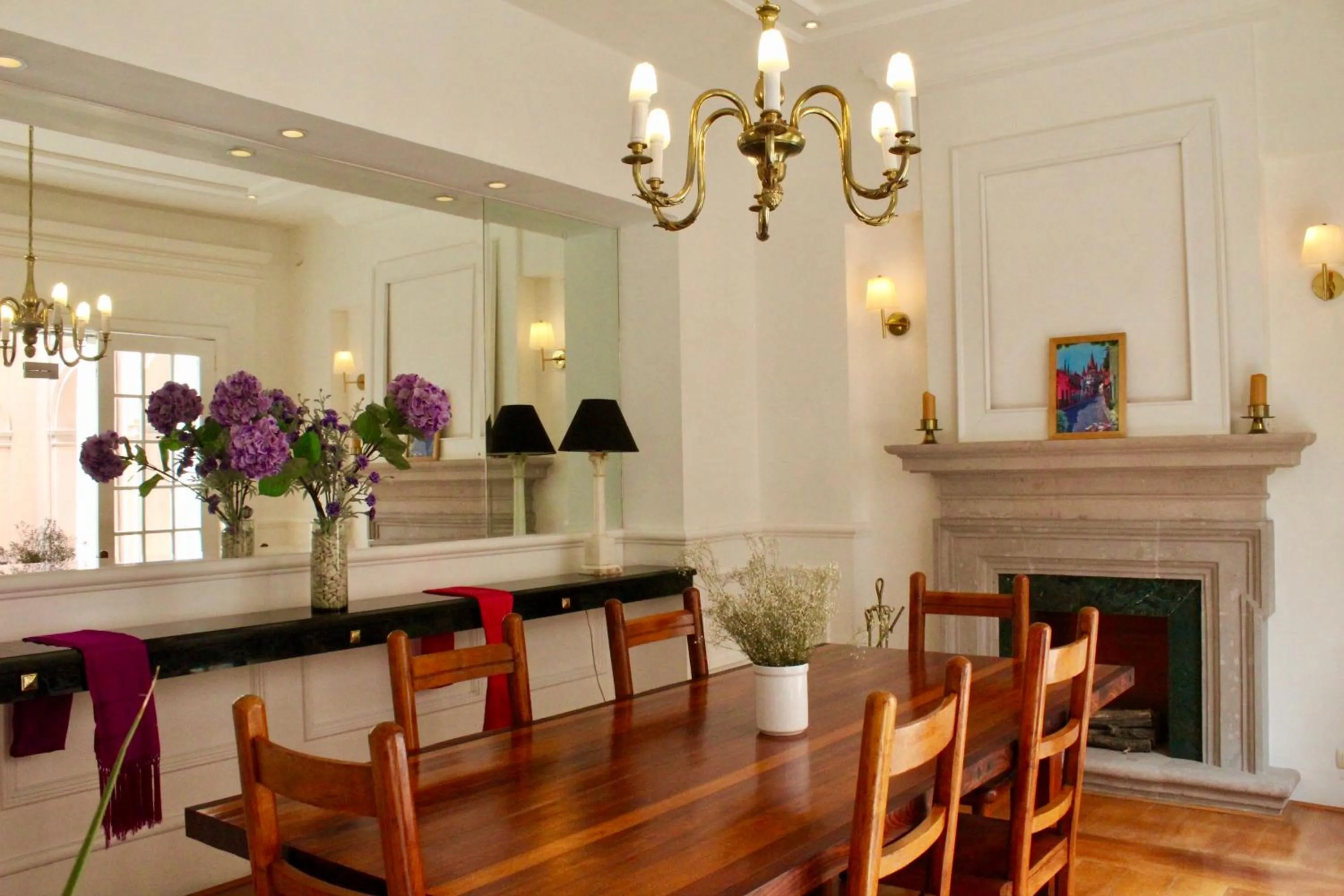 Communal kitchen in Casa Toscana Bed & Breakfast