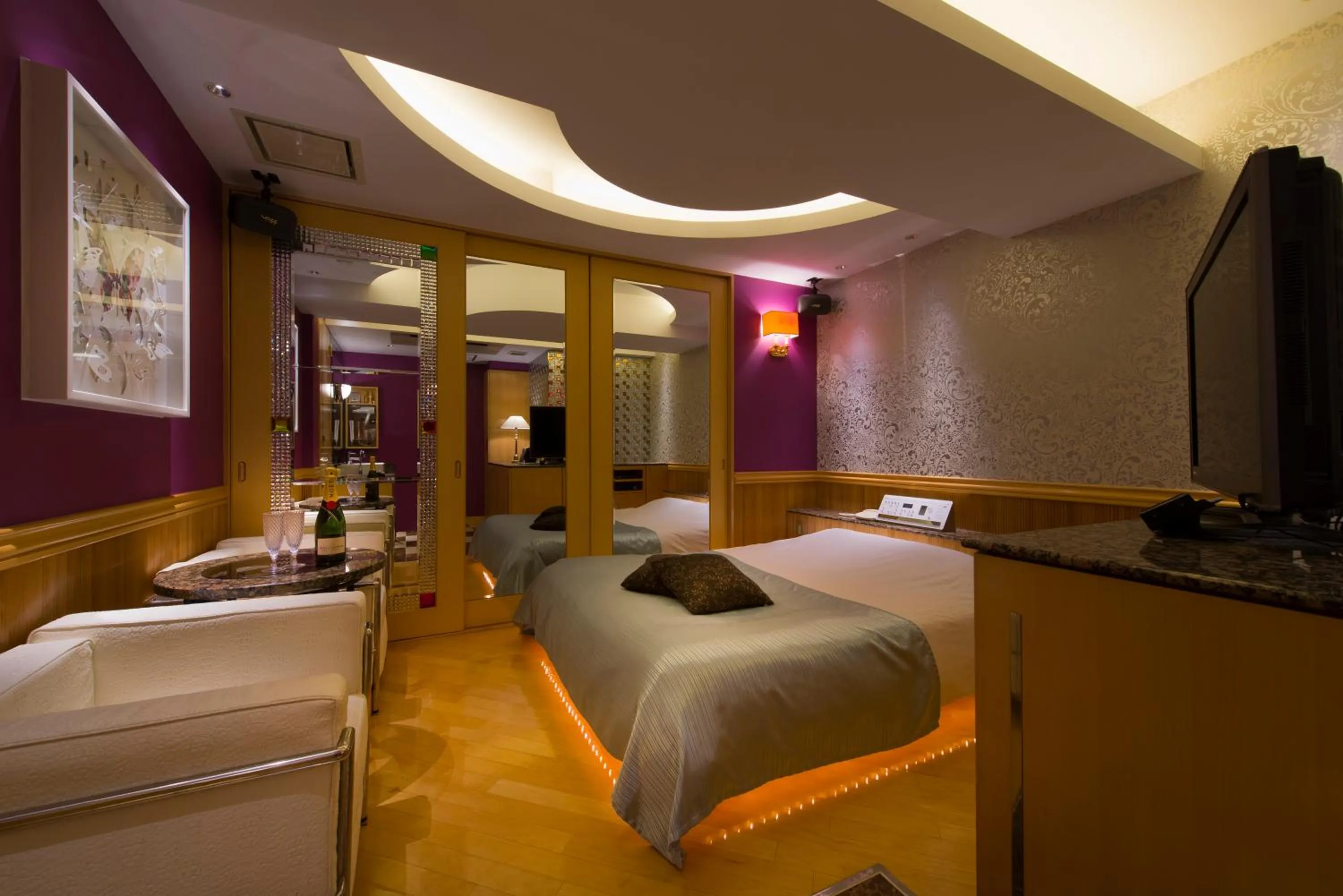 Bed in Hotel W-ARAMIS -W GROUP HOTELS and RESORTS-