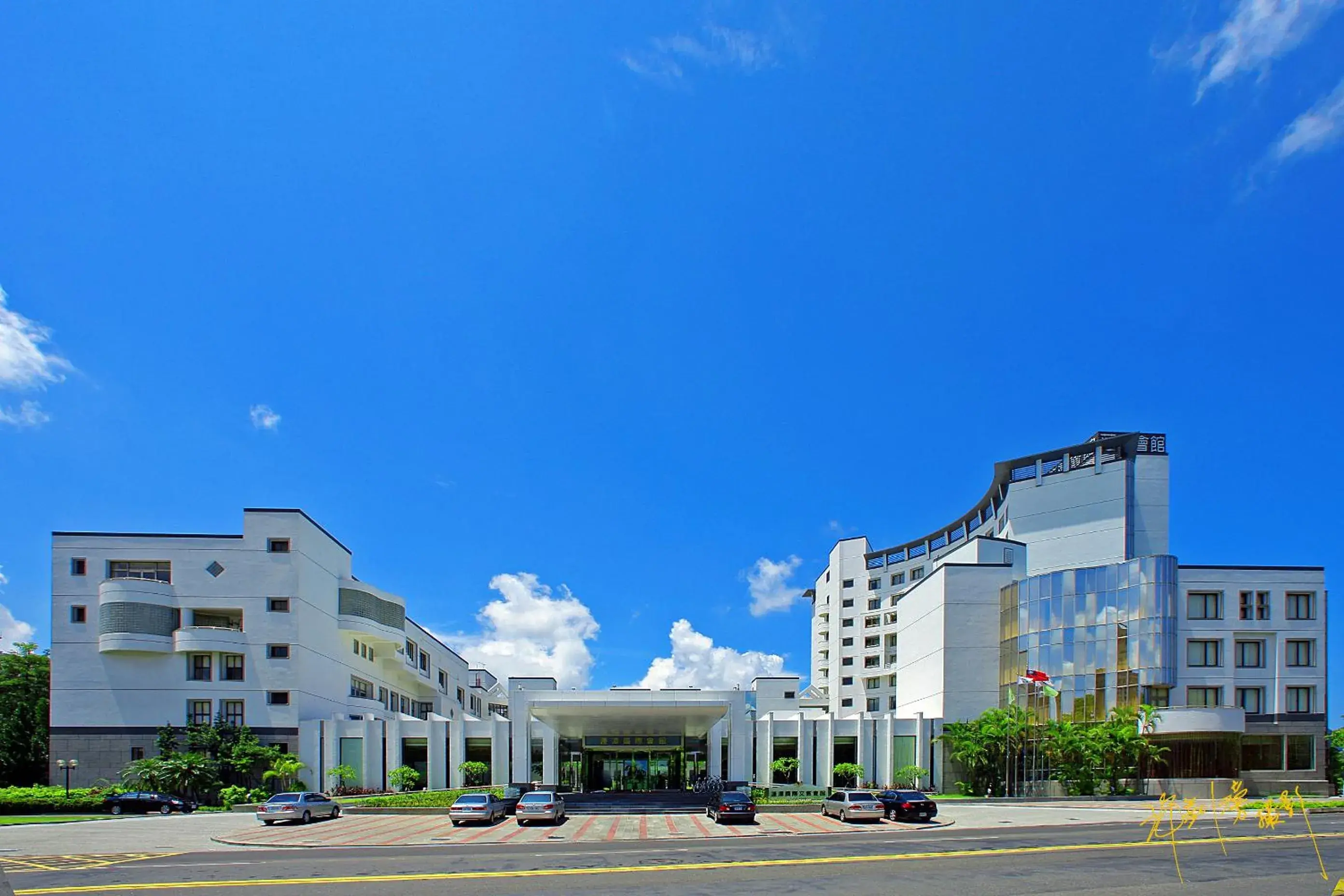 Facade/entrance, Property Building in Garden Villa Hotel