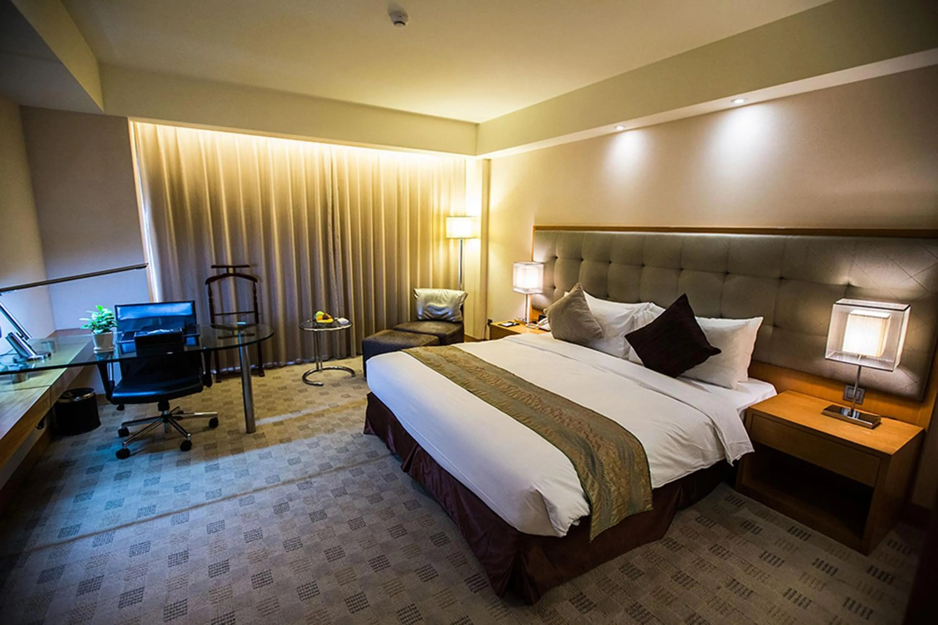 Decorative detail, Bed in Garden Villa