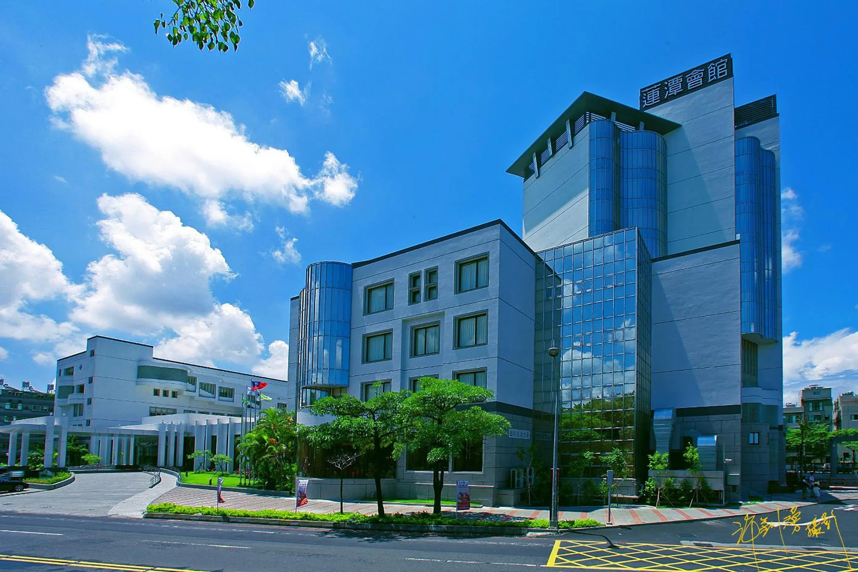 Facade/entrance, Property Building in Garden Villa Hotel