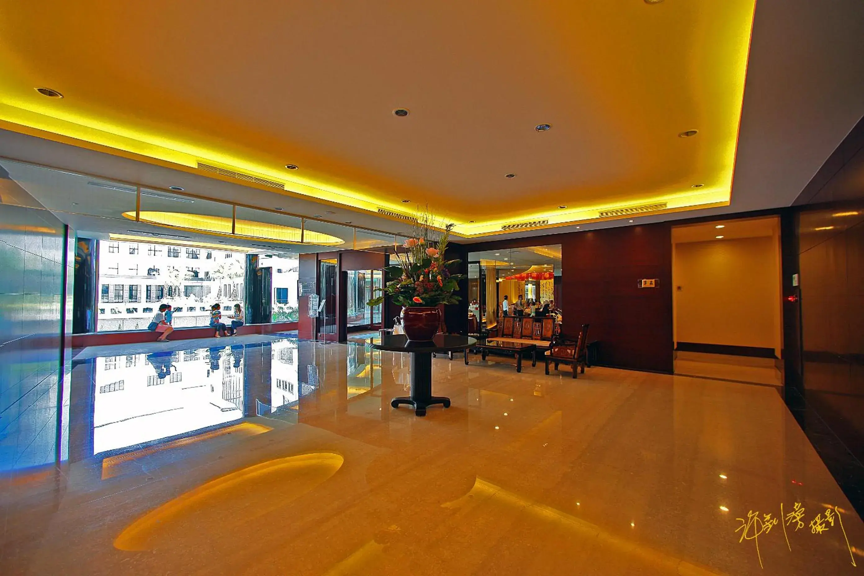 Lobby or reception in Garden Villa Hotel