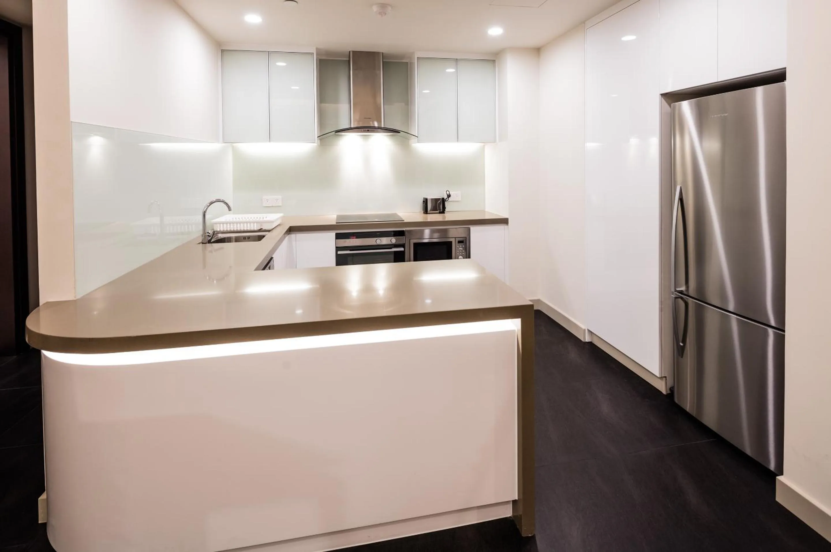 Kitchen or kitchenette in The Stanley Hotel & Suites