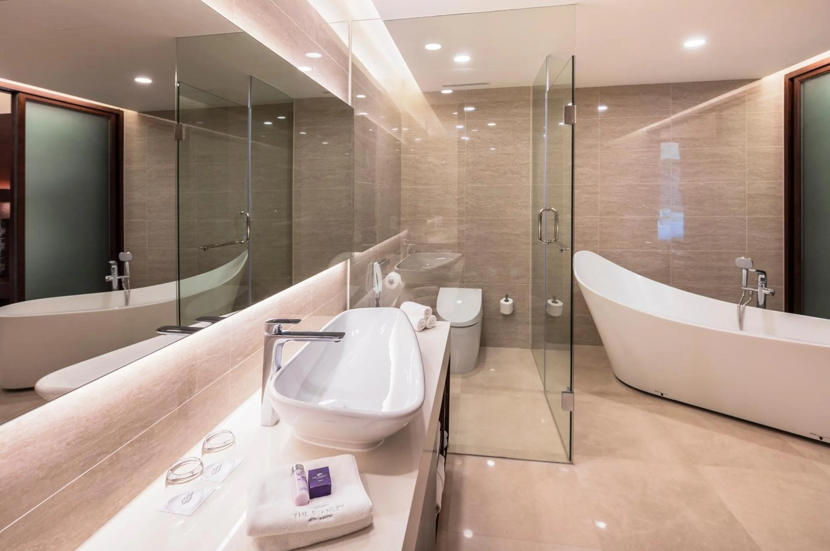 Bathroom in The Stanley Hotel & Suites