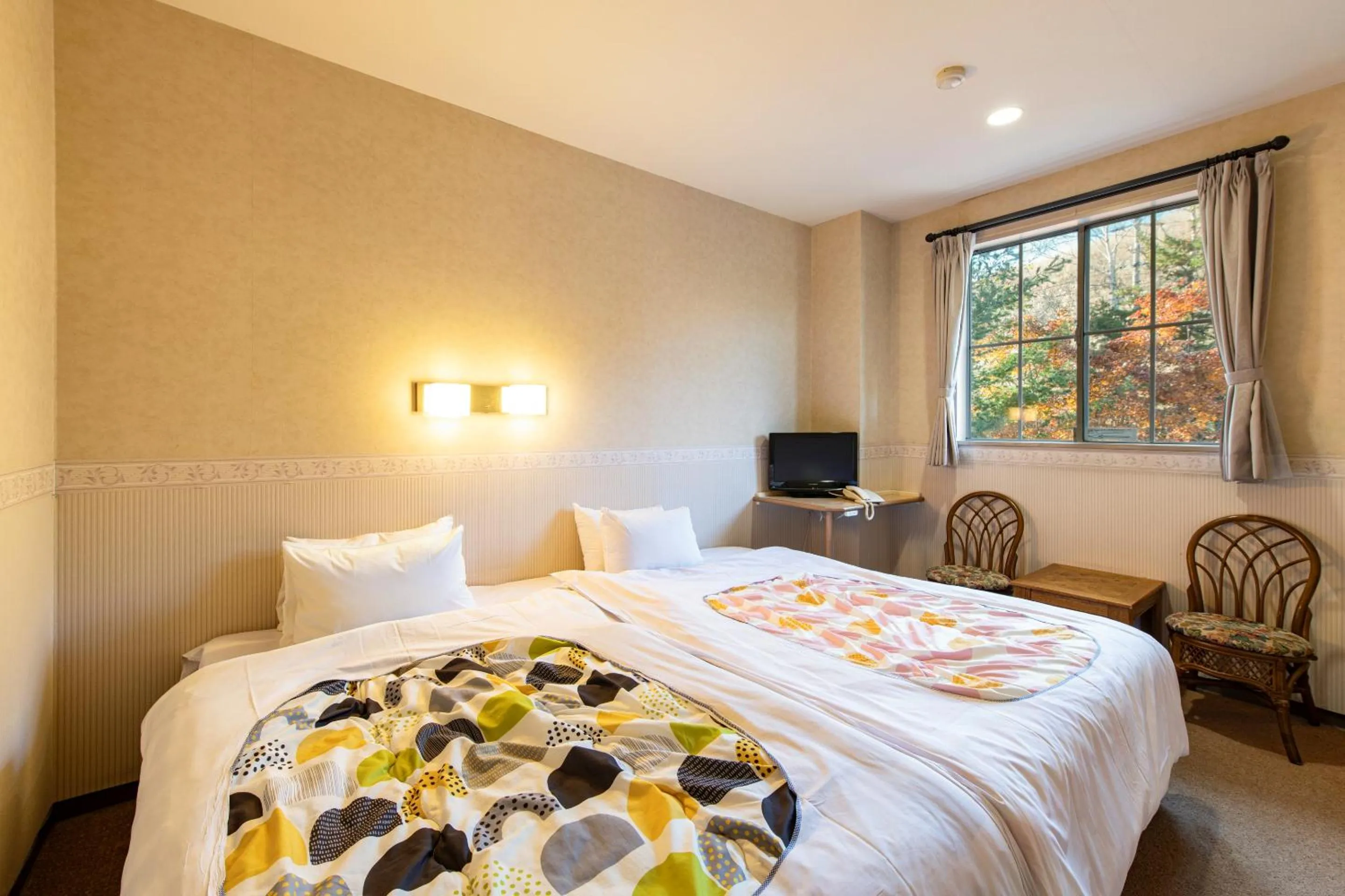 Bedroom, Bed in Shirakabako Hotel Paipuno Kemuri