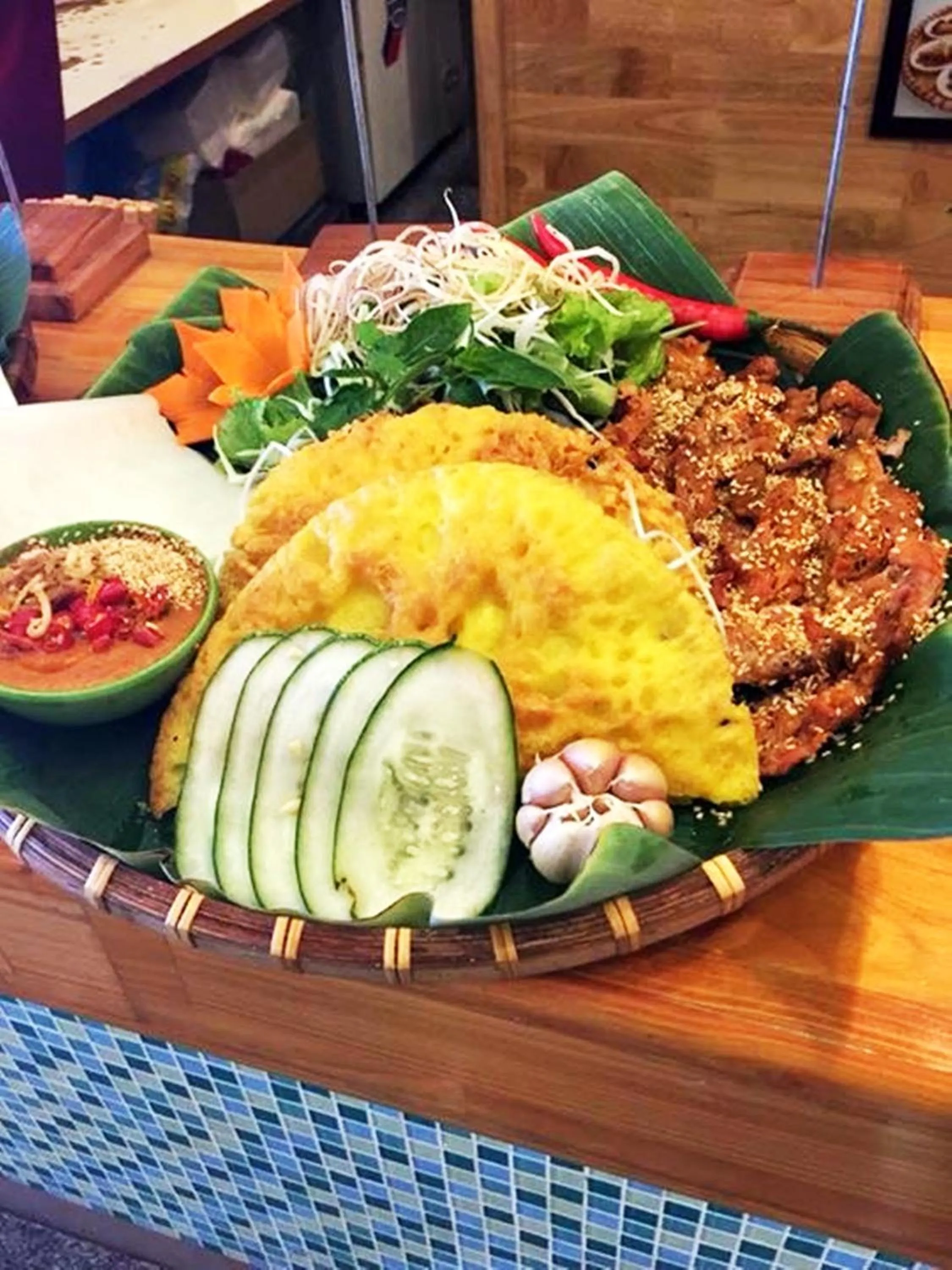 Food close-up in Unity Villa