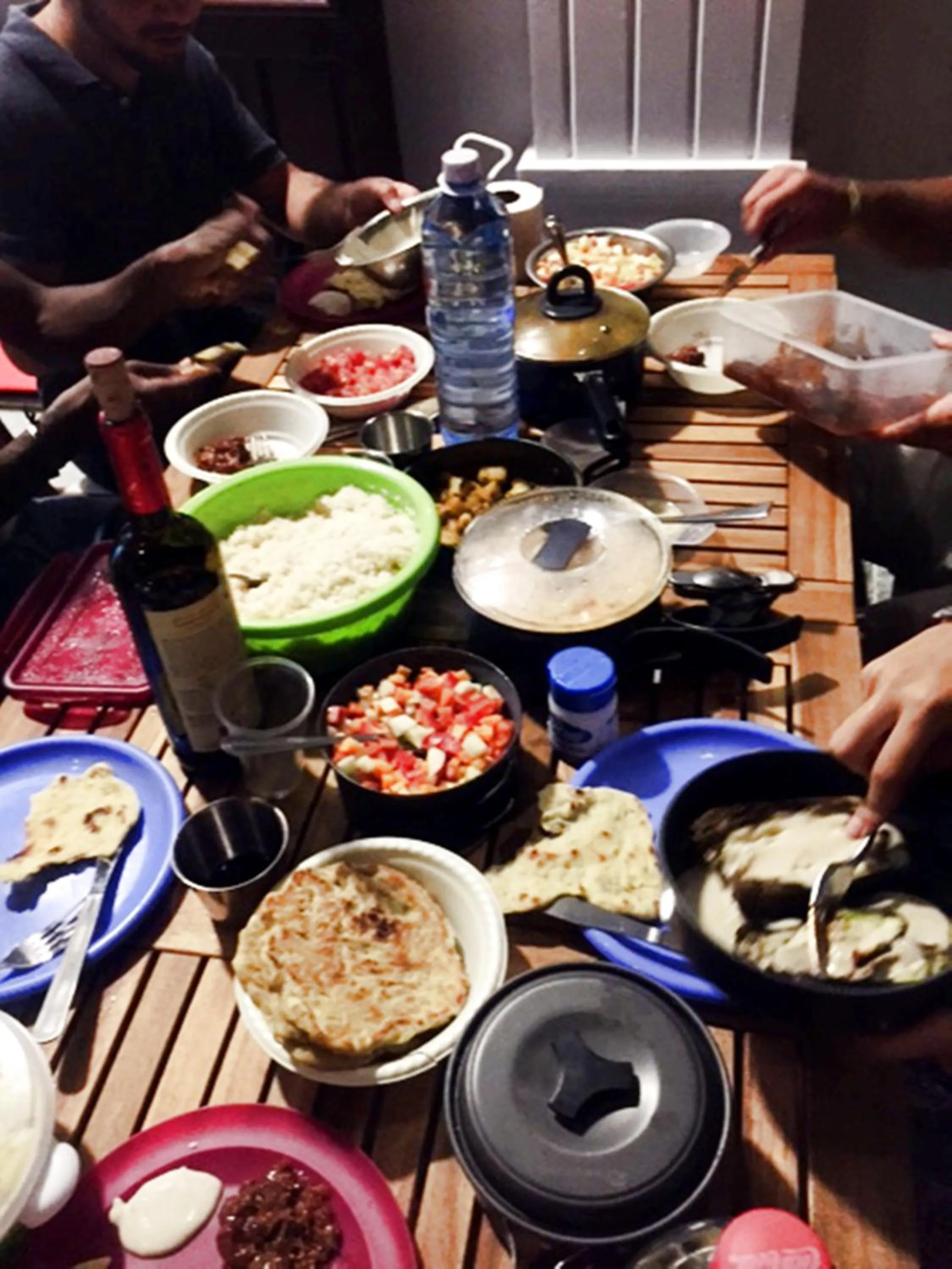 Food close-up in Unity Villa