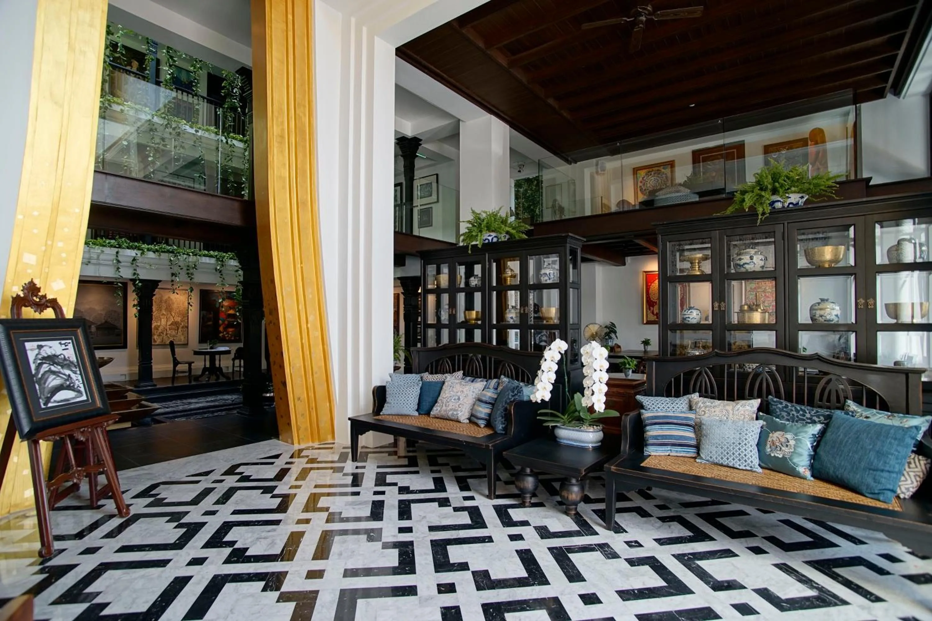 Lobby or reception in Makkachiva