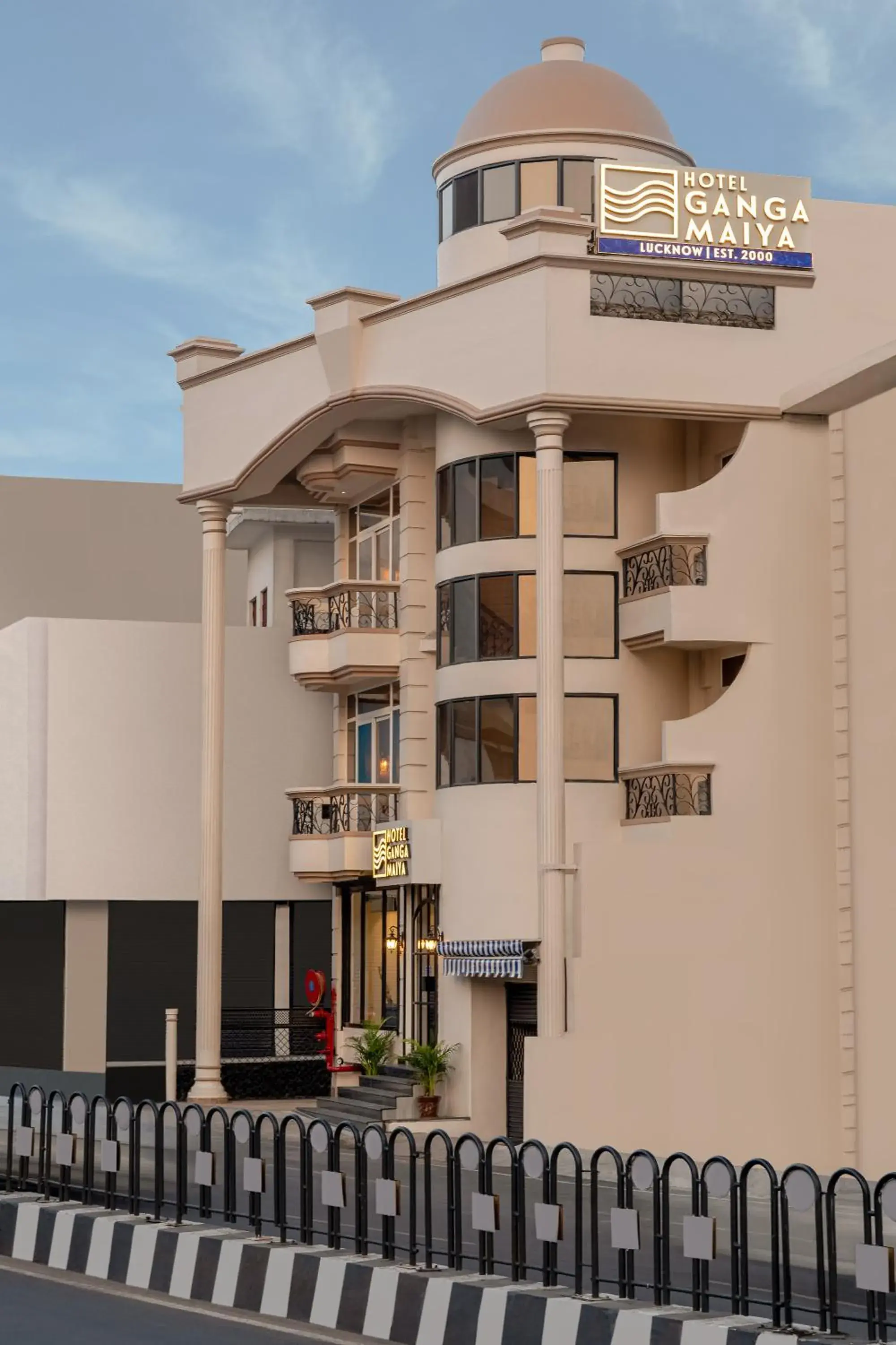 Property building in Hotel Ganga Maiya Property building in Hotel Ganga Maiya